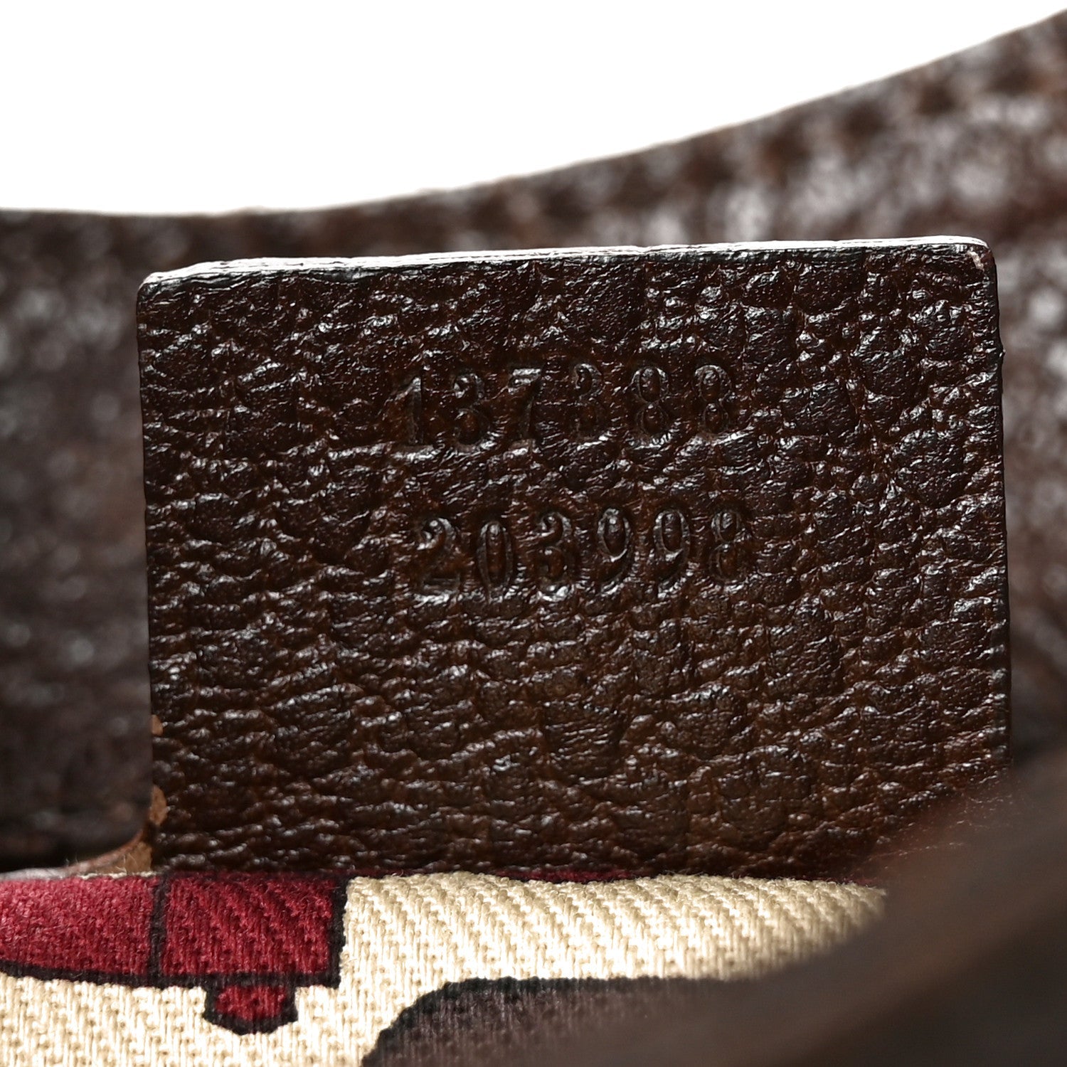 Grained Calfskin Hasler Hobo Brown