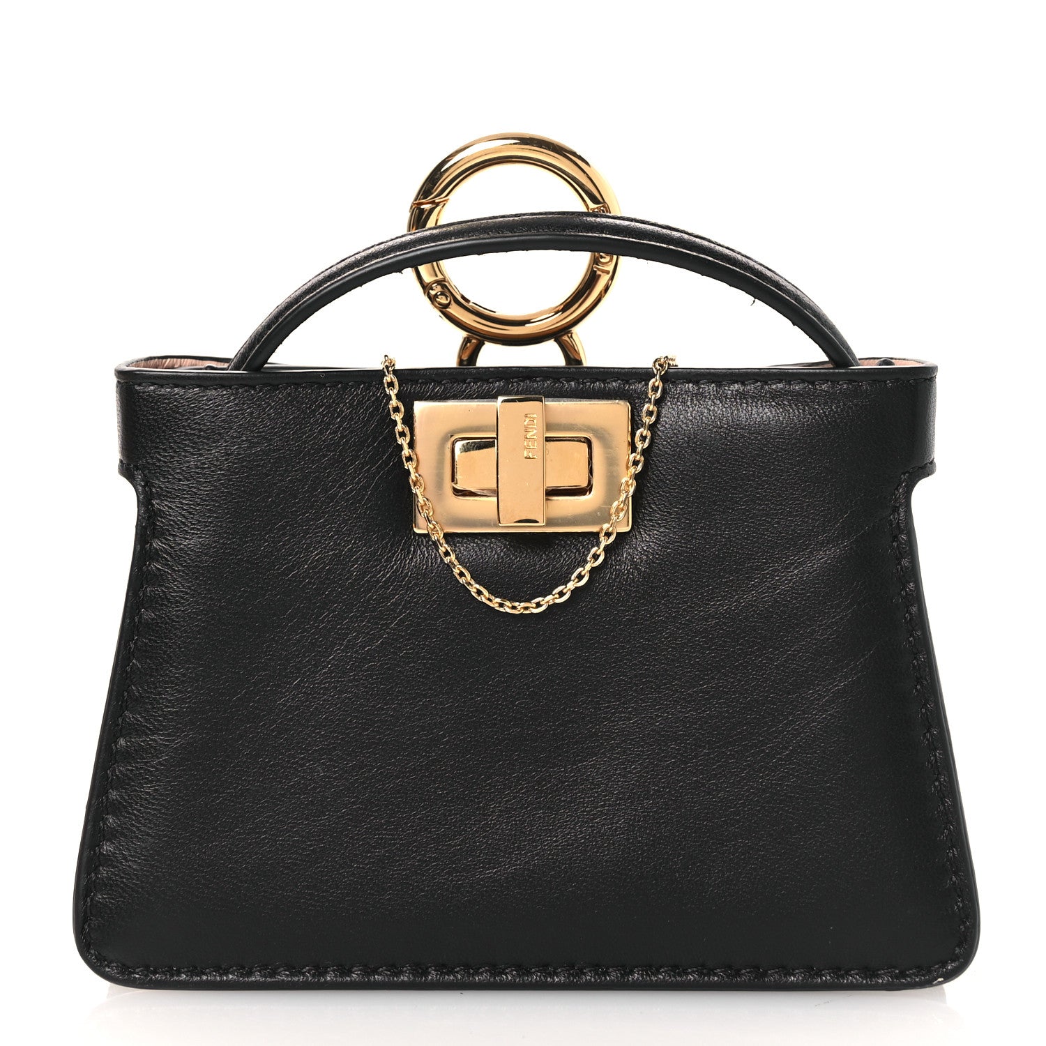 Nappa Sigma Pico Peekaboo Charm Black