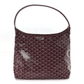 Goyardine Boheme Hobo Burgundy