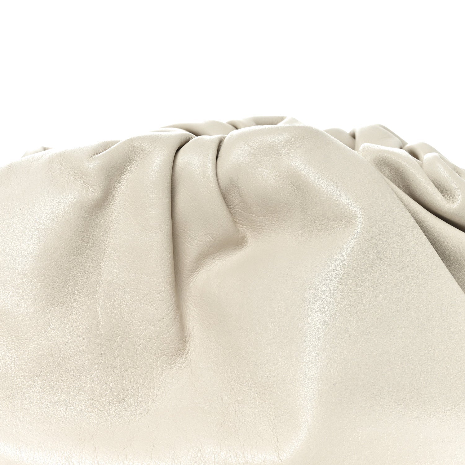 Smooth Butter Calf The Pouch Oversized Clutch Plaster