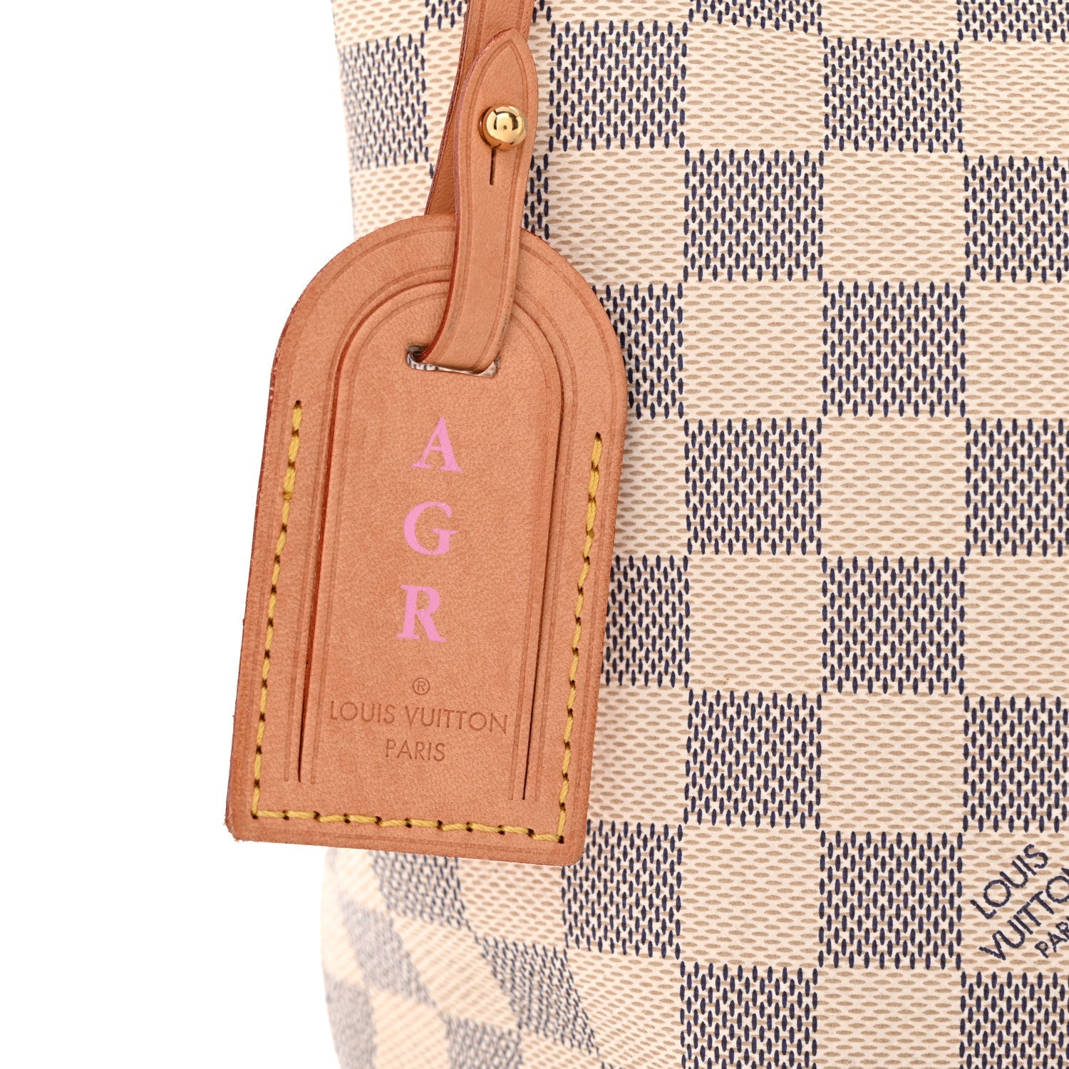 Damier Azur Graceful PM Rose Ballerine