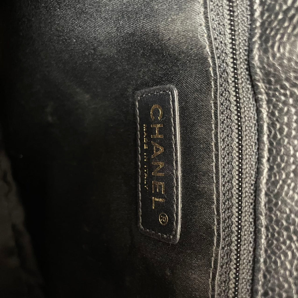 Chanel Grand Shopping Tote (GST) Caviar Black 2014