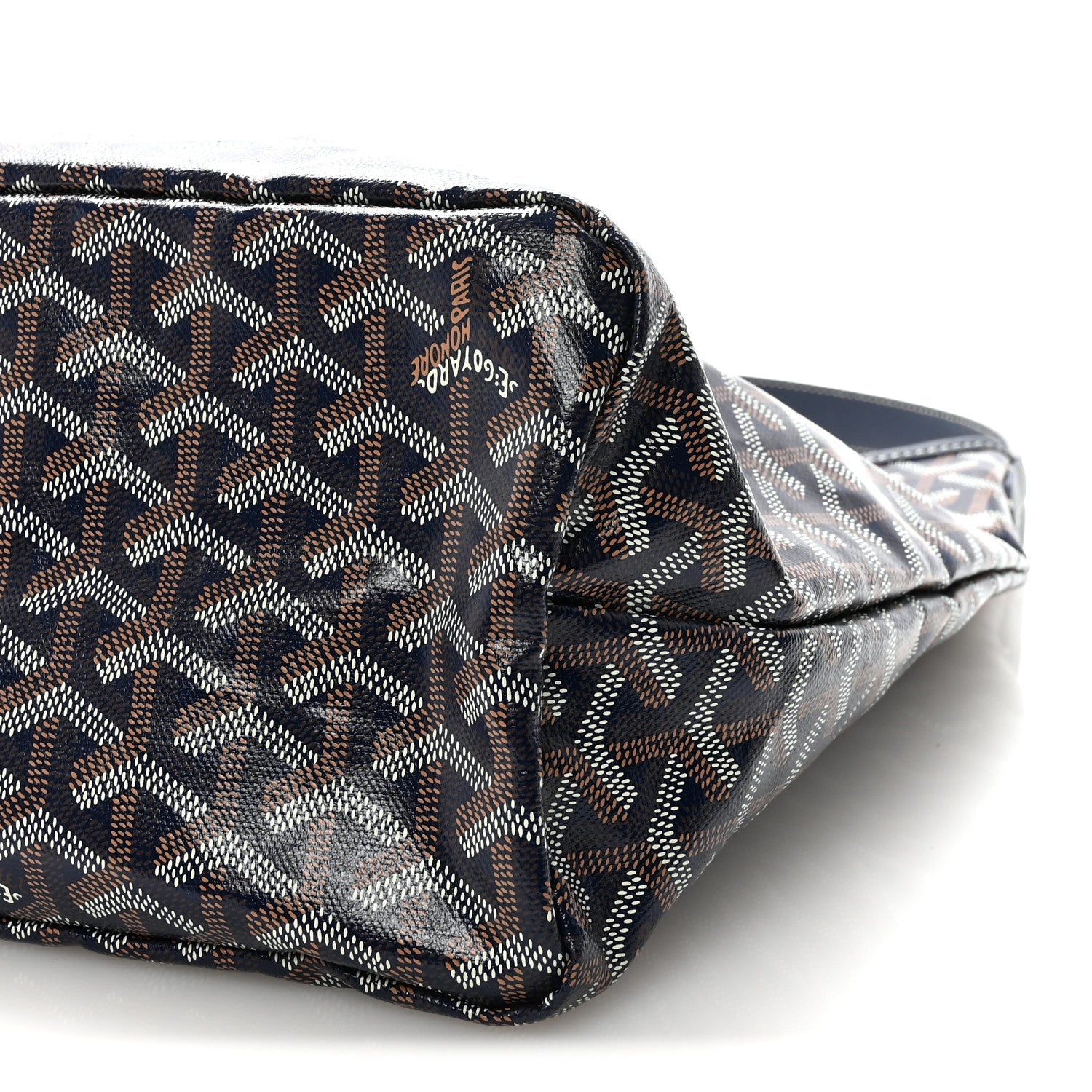 Goyardine Boheme Hobo Navy Blue