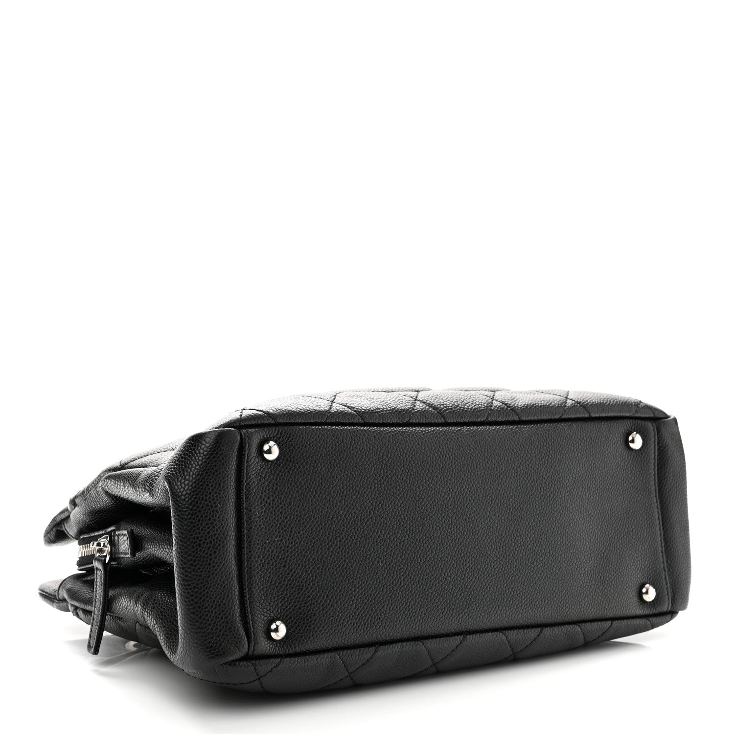 Caviar Quilted CC Timeless Soft Tote Black