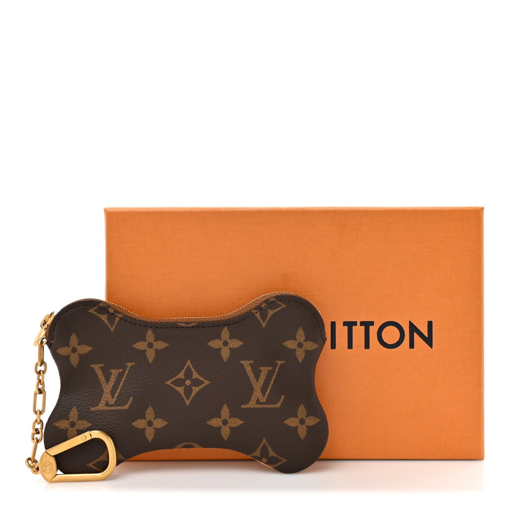 Monogram Bone Key Pouch