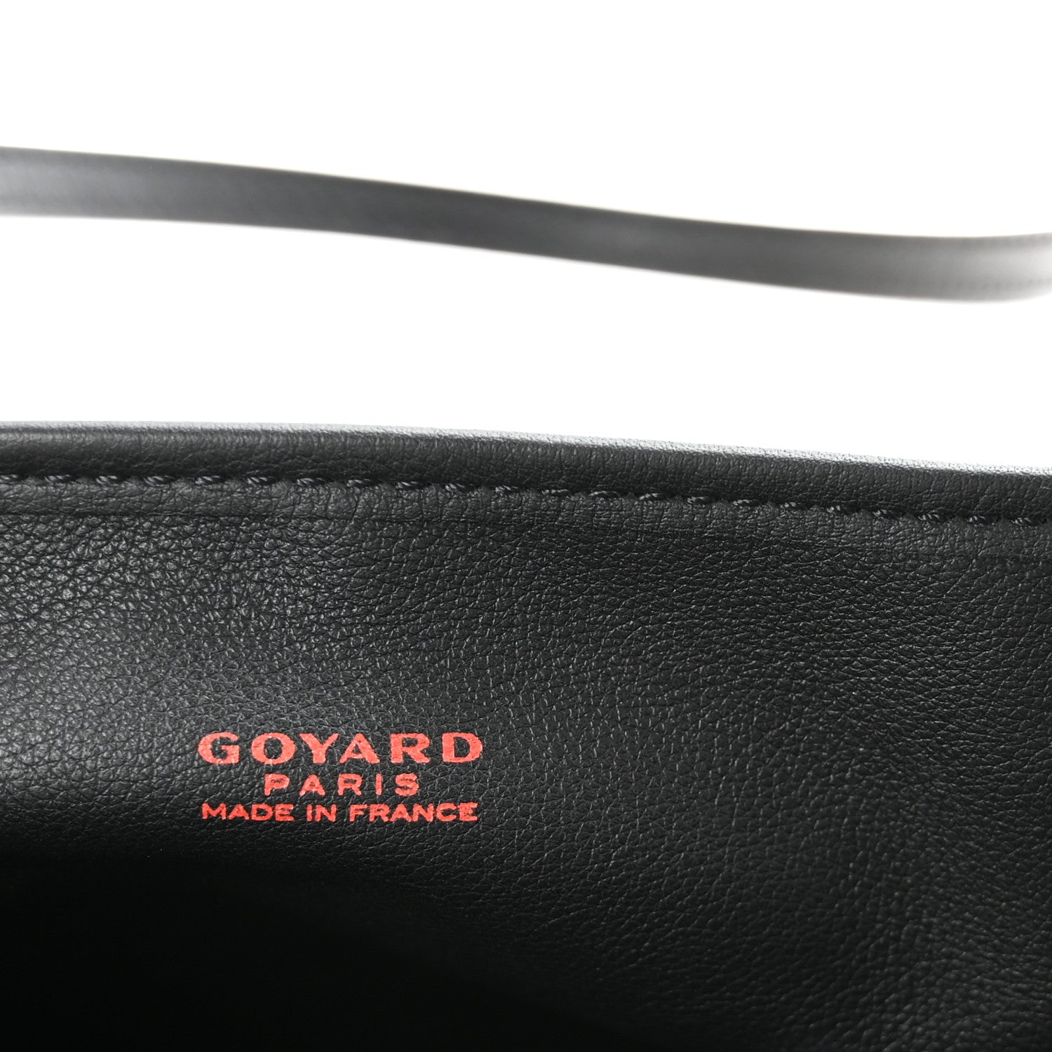 Goyardine Reversible Mini Anjou Black