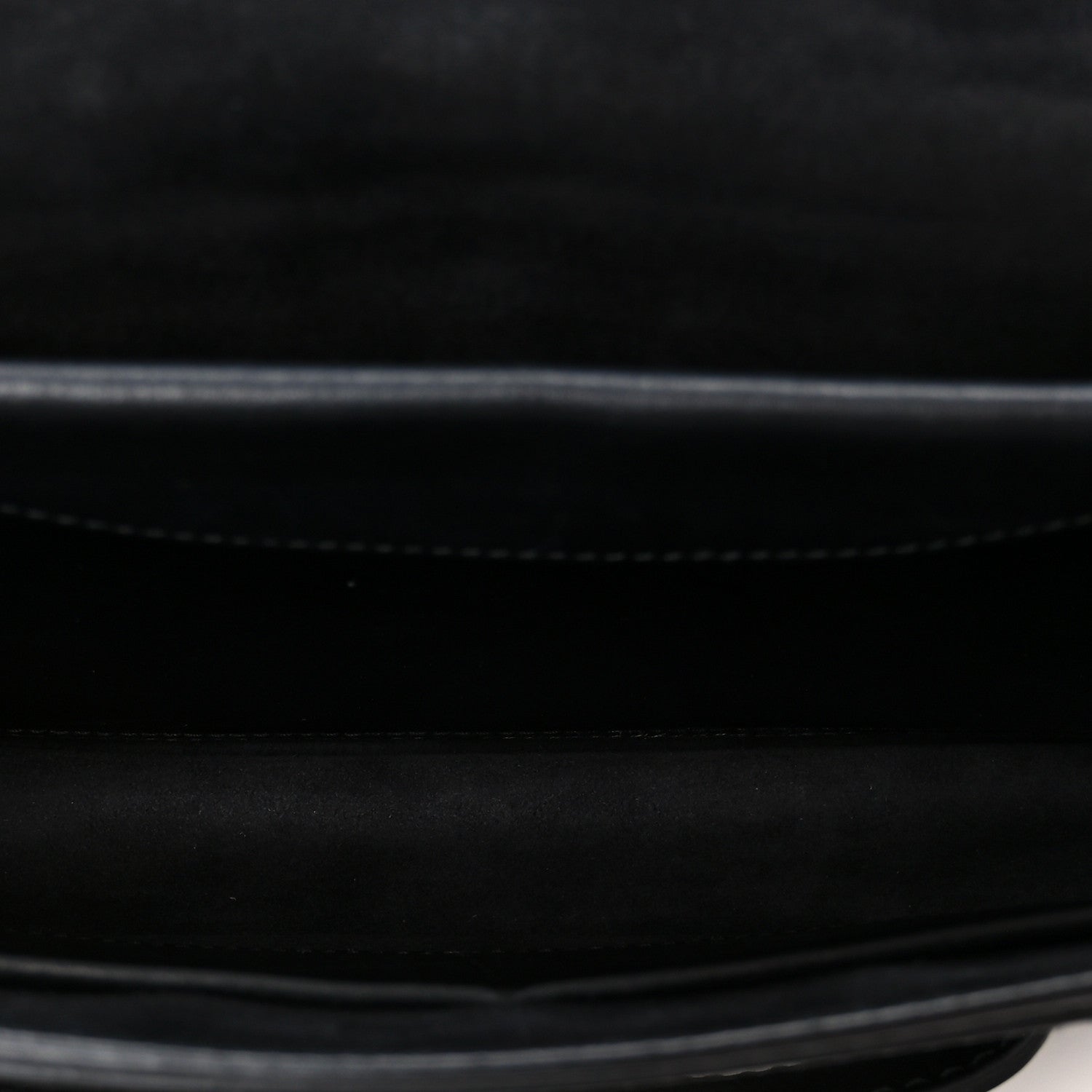 Calfskin J'Adior Chain Flap Bag Black