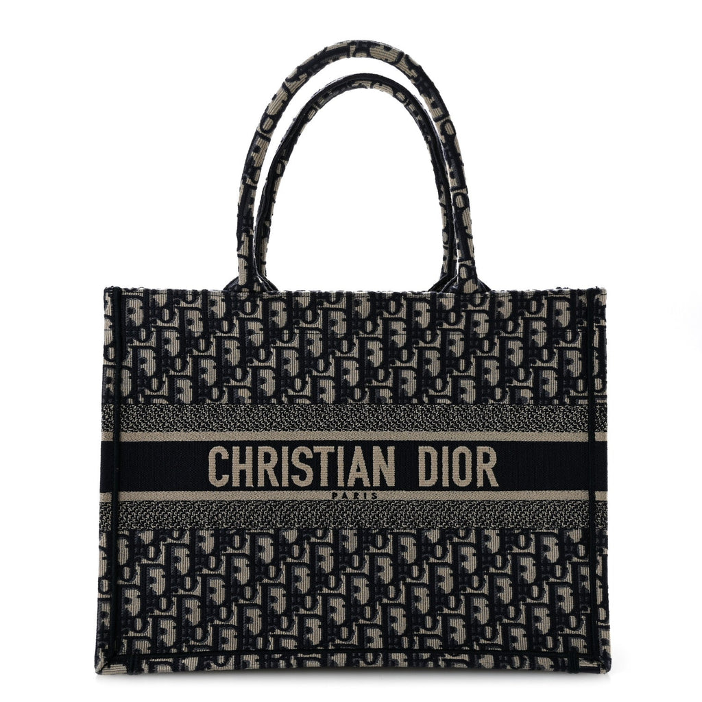 Oblique Medium Book Tote Blue Multicolor