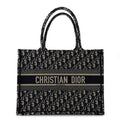 Oblique Medium Book Tote Blue Multicolor