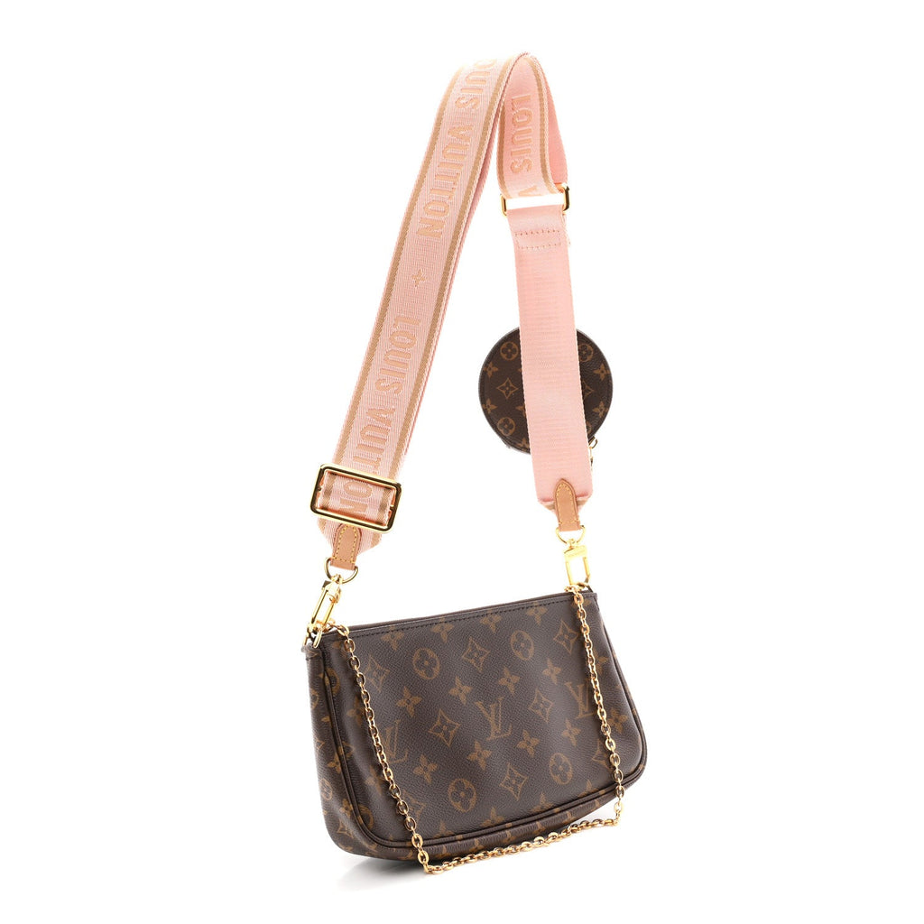 Monogram Multi Pochette Accessories Rose Clair