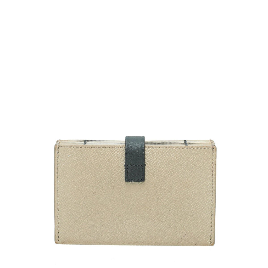Celine Beige Accordion Card Holder