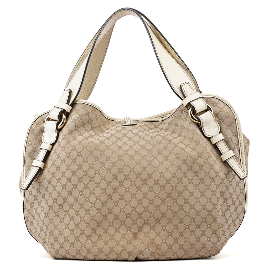Beige Bittersweet Triomphe Hobo Bag