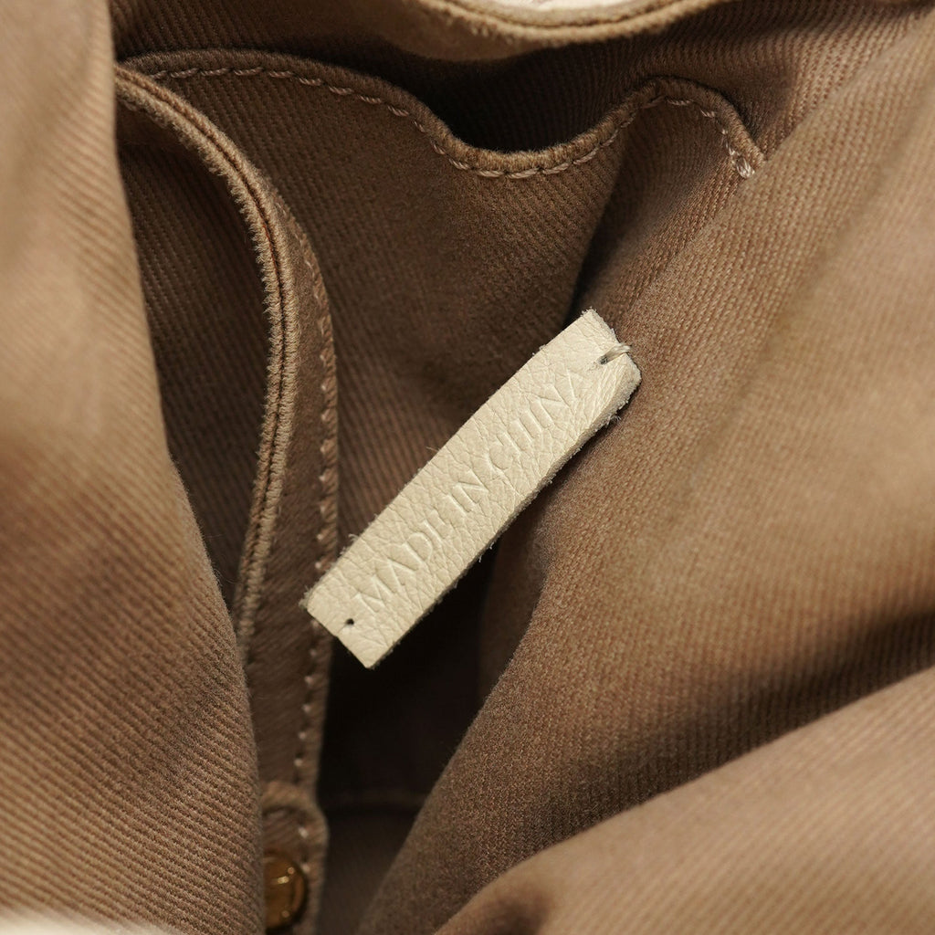 Beige Bittersweet Triomphe Hobo Bag