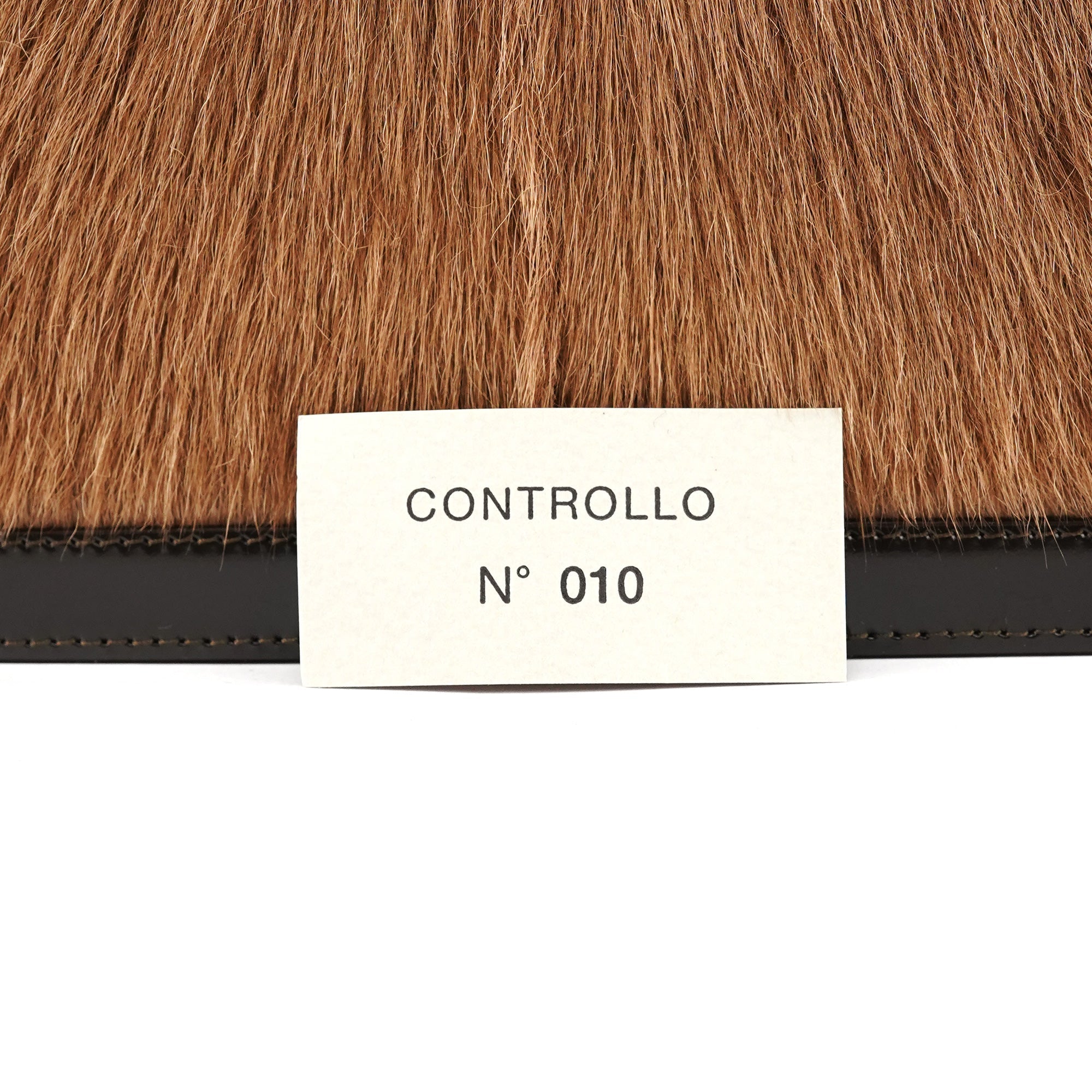 Beige Brown Fur Shoulder Bag