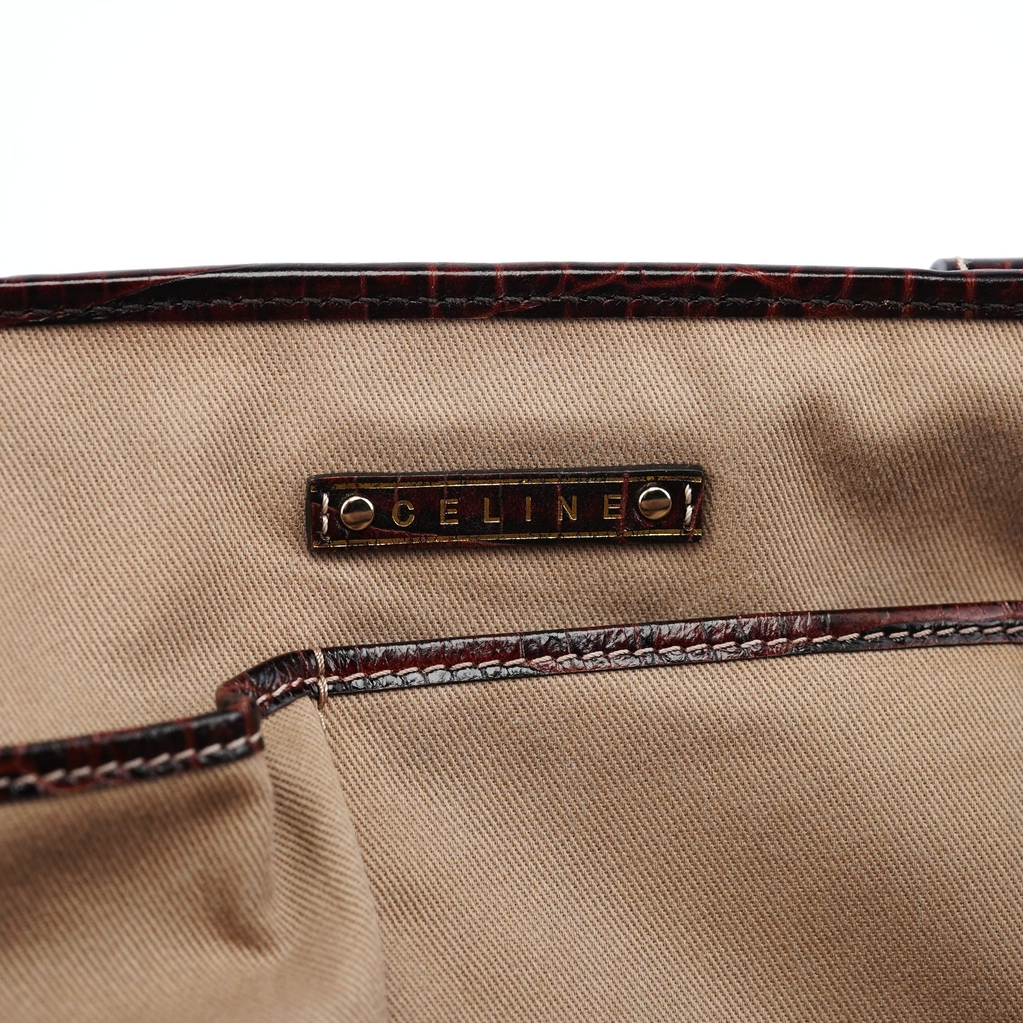 Beige Brown Macadam Boogie Tote Bag