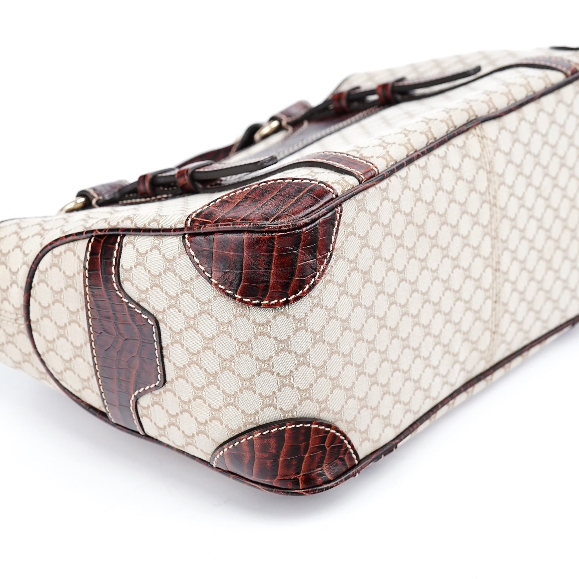 Beige Brown Macadam Boogie Tote Bag