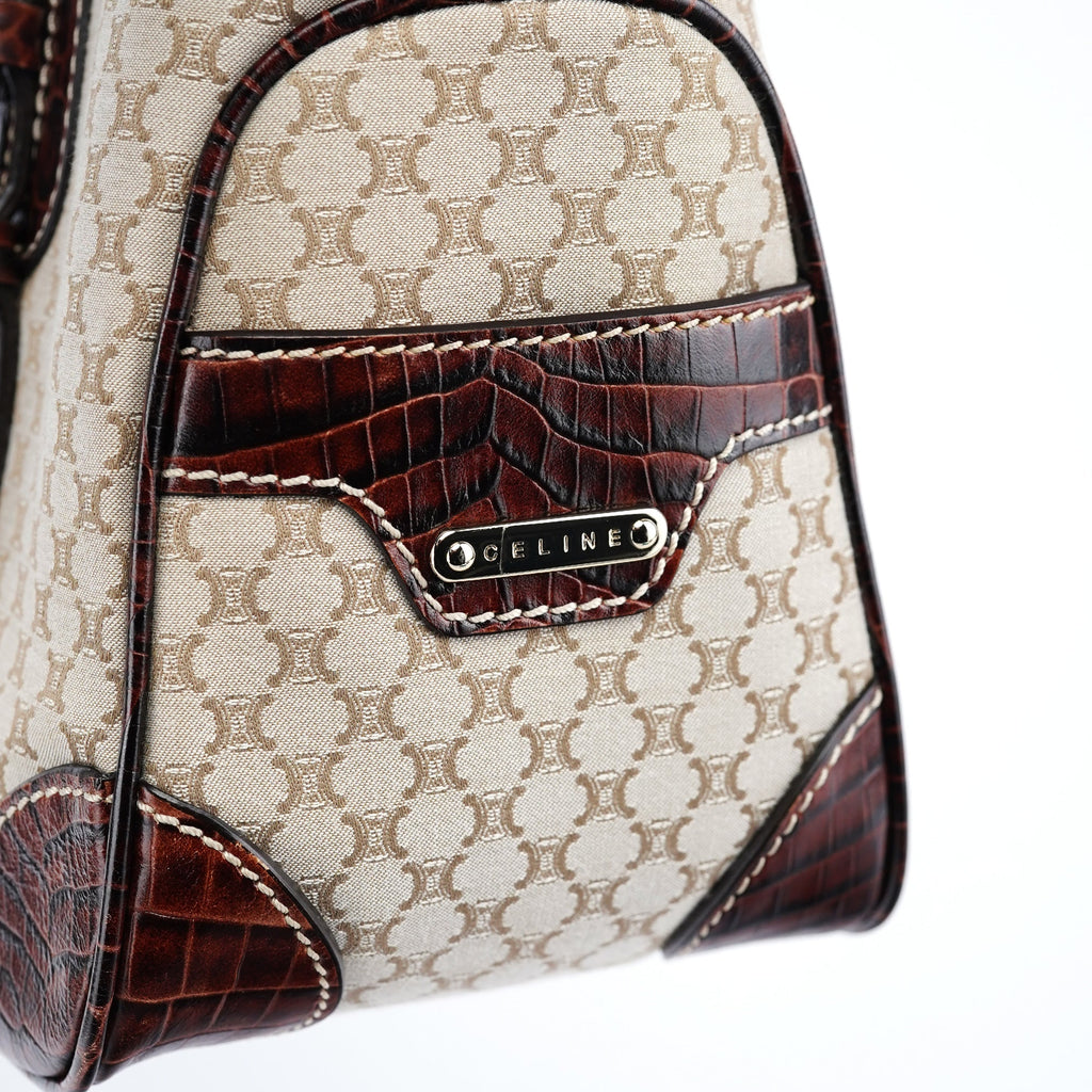 Beige Brown Macadam Boogie Tote Bag