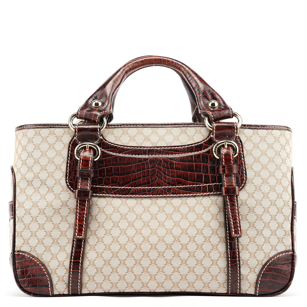 Beige Brown Macadam Boogie Tote Bag