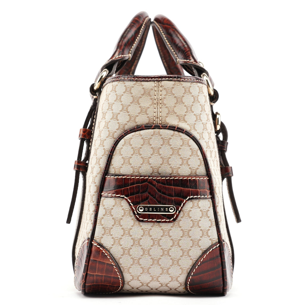 Beige Brown Macadam Boogie Tote Bag