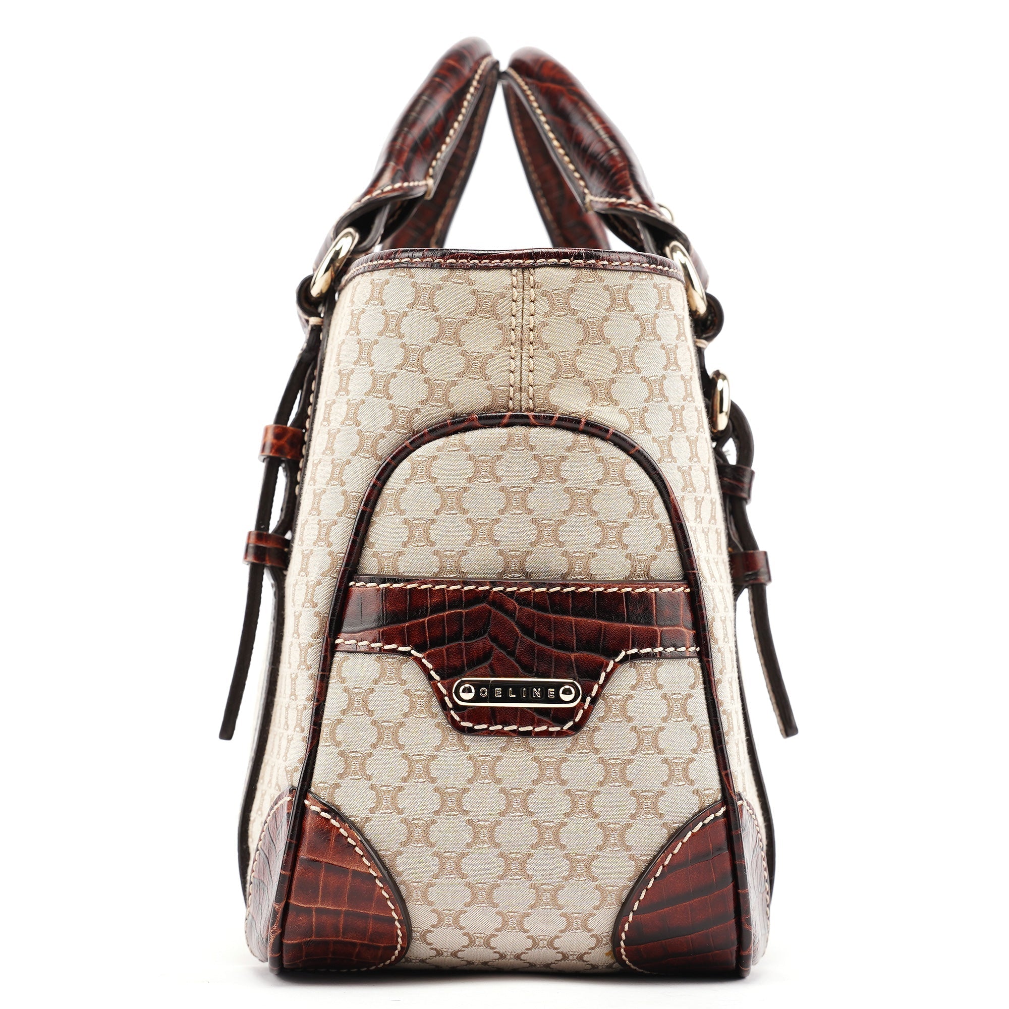 Beige Brown Macadam Boogie Tote Bag