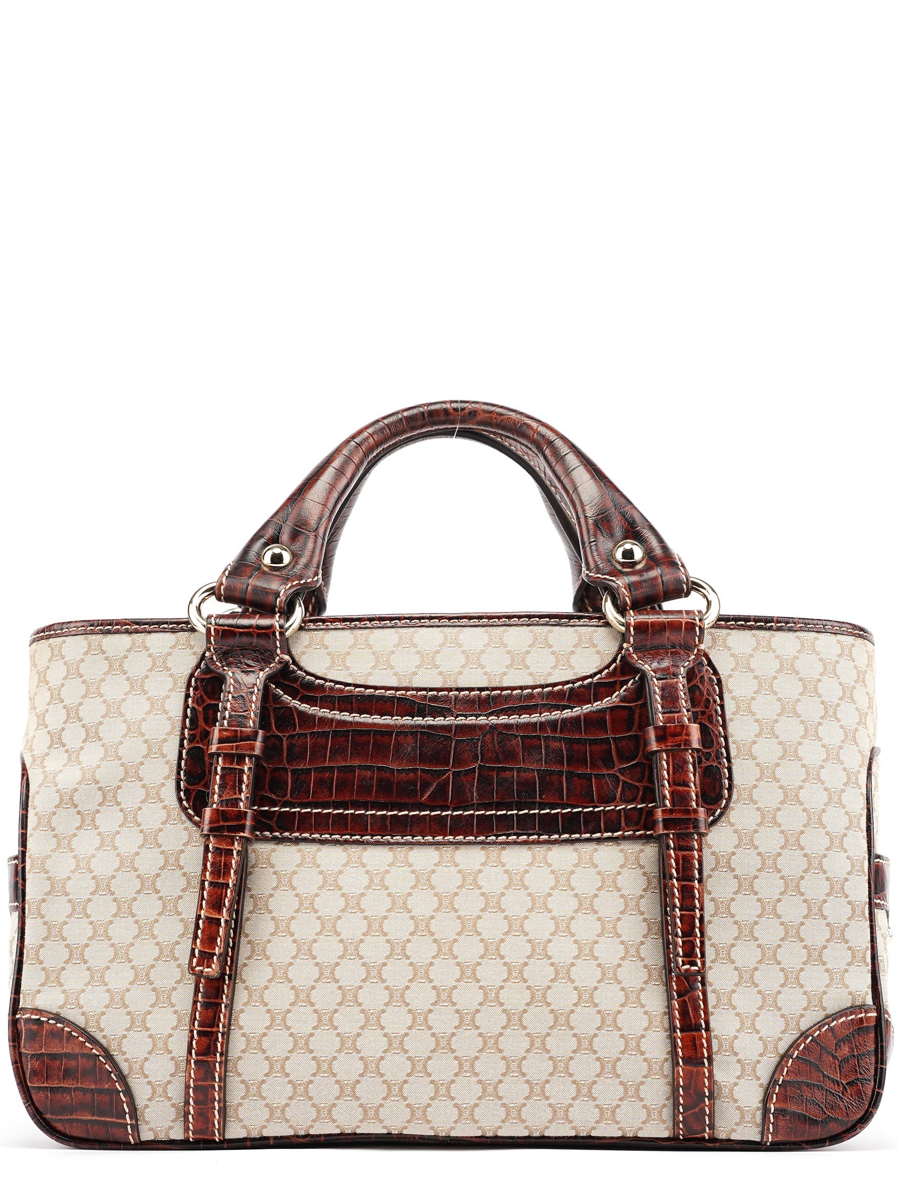 Beige Brown Macadam Boogie Tote Bag