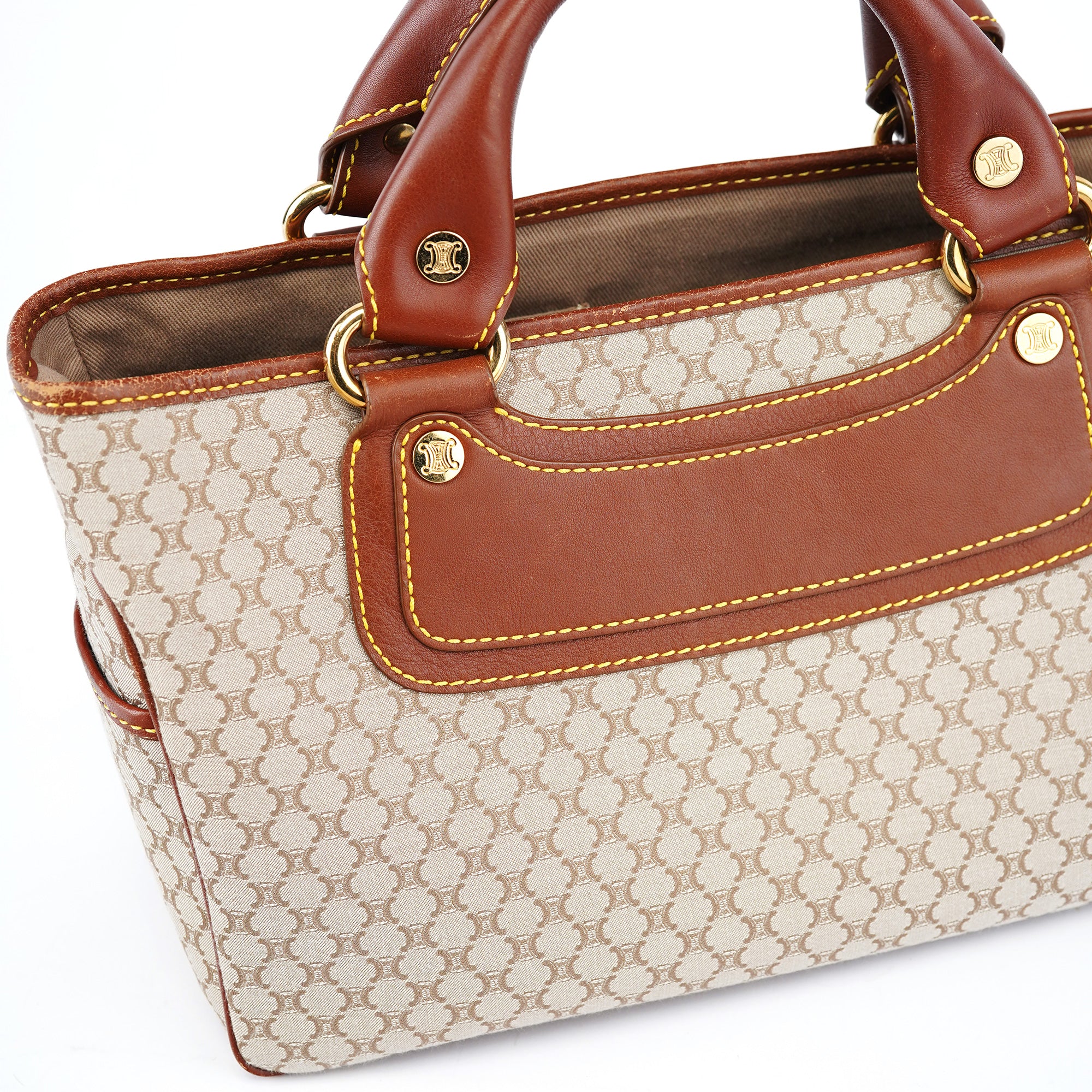 Beige Brown Macadam Boogie Tote Bag