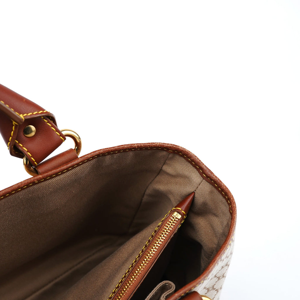 Beige Brown Macadam Boogie Tote Bag