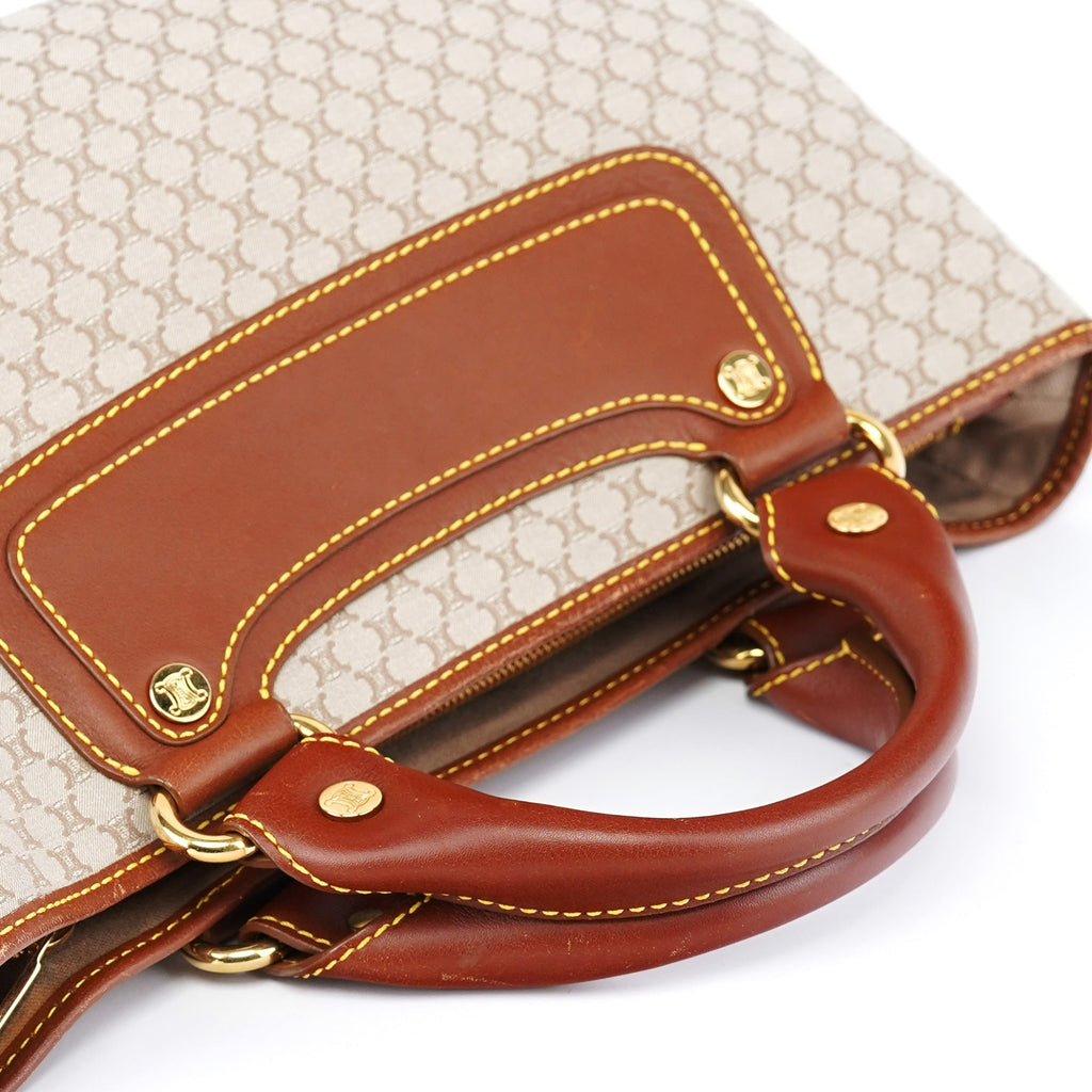 Beige Brown Macadam Boogie Tote Bag