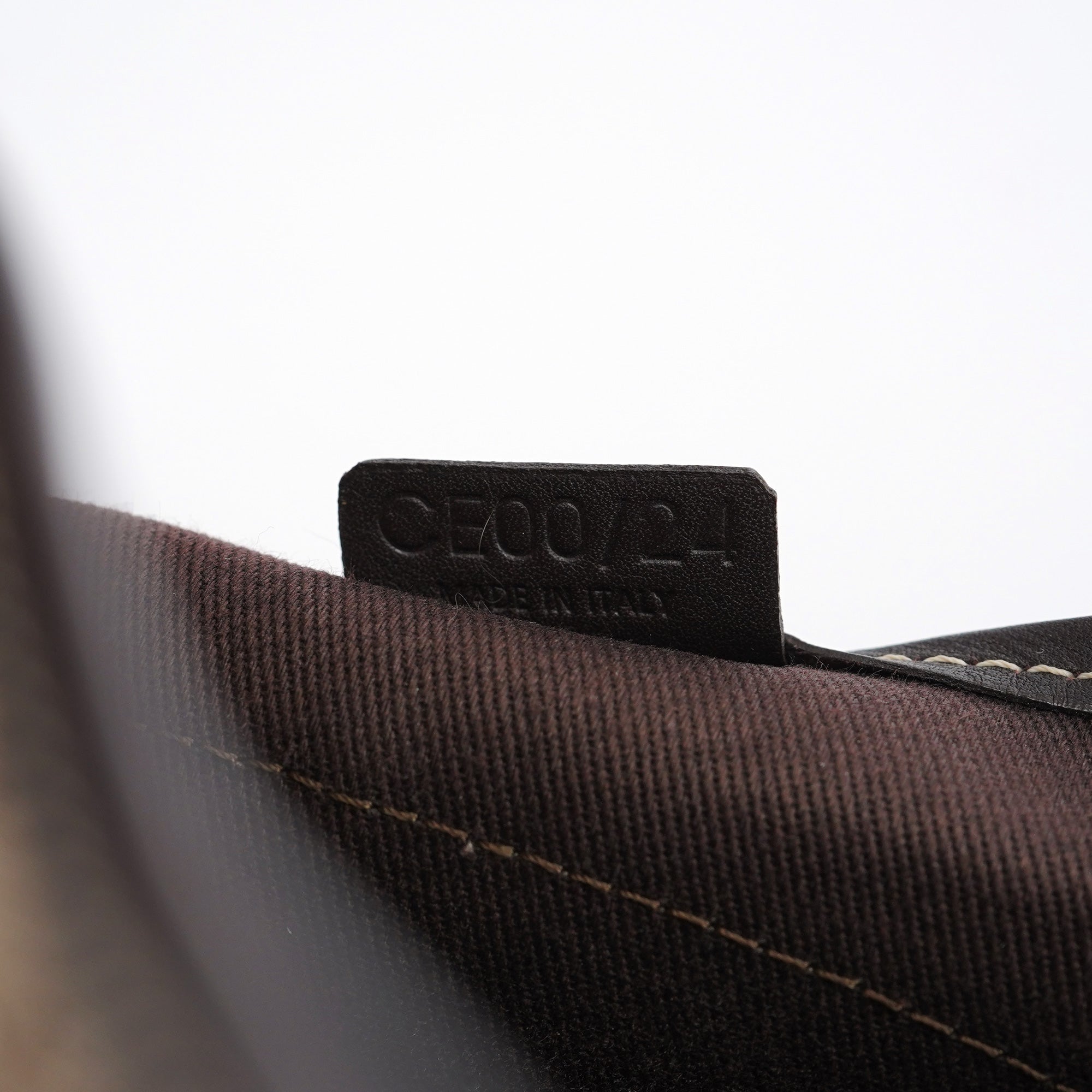 Beige Brown Macadam Shoulder Bag
