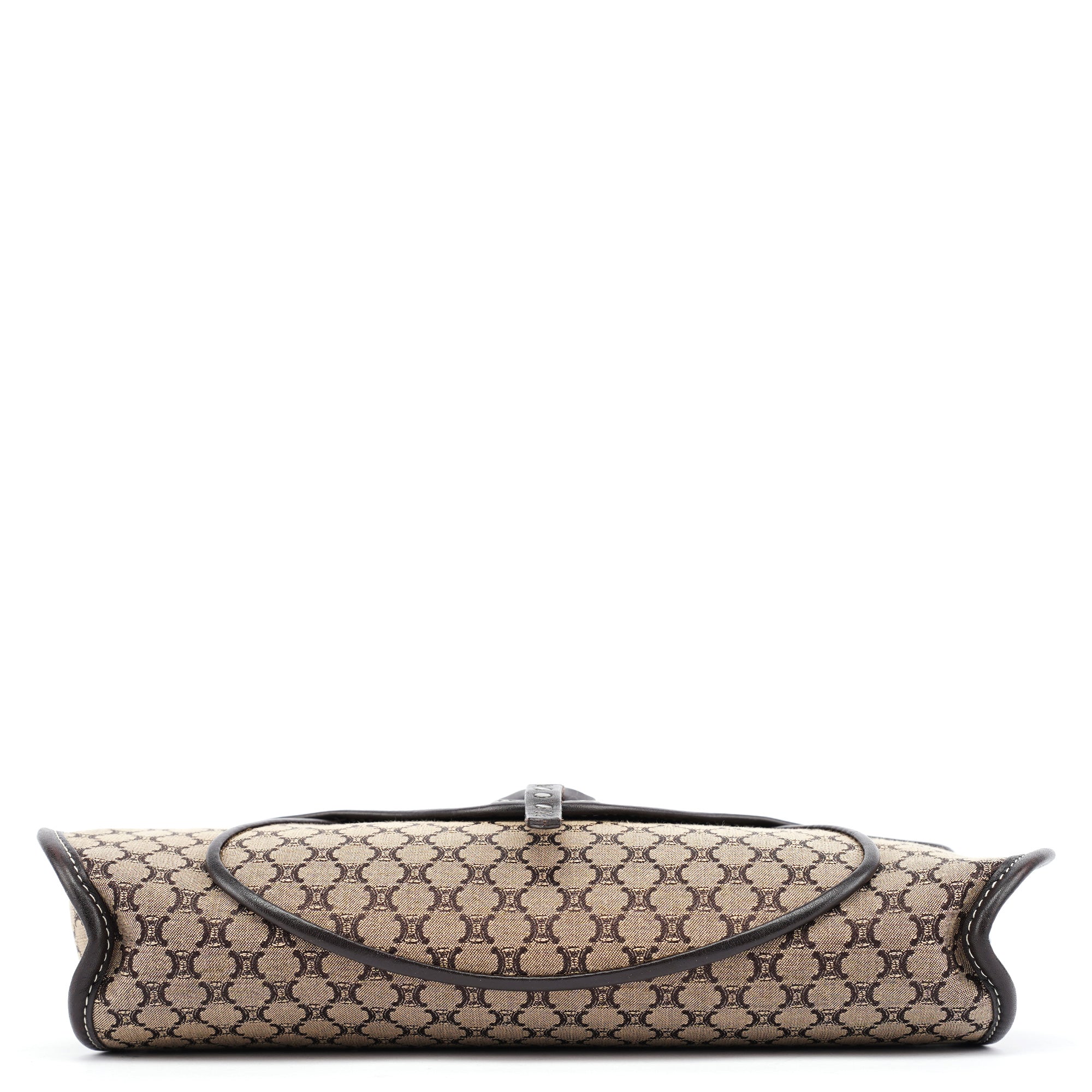 Beige Brown Macadam Shoulder Bag