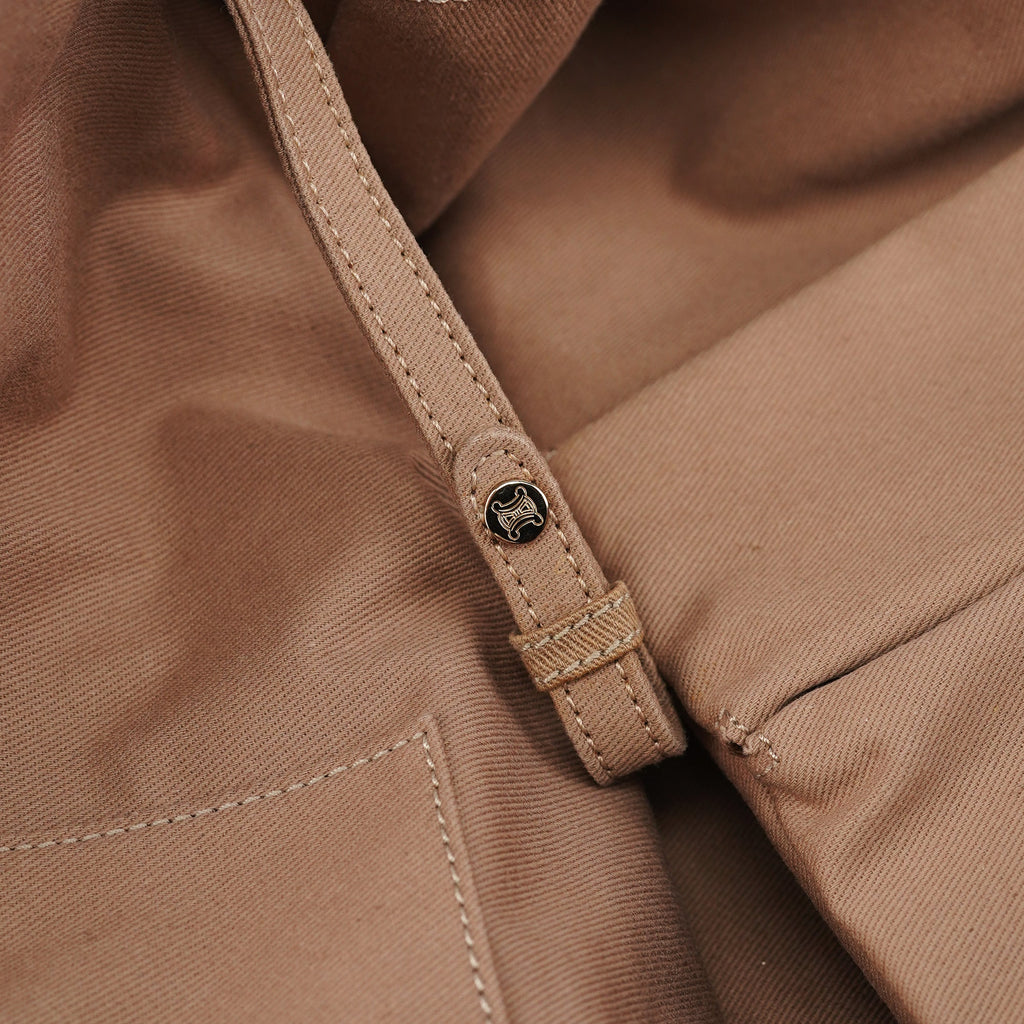 Beige Macadam Bittersweet Shoulder Bag