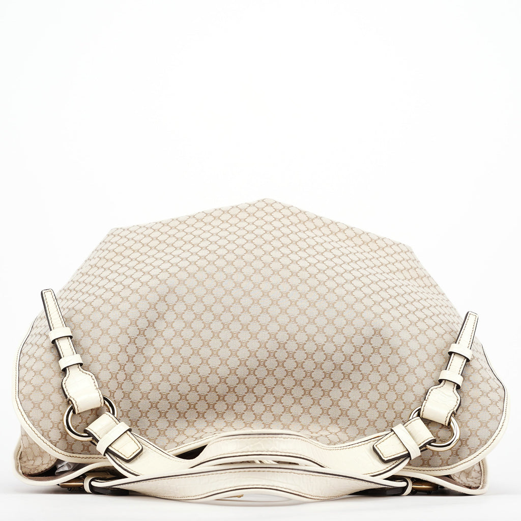 Beige Macadam Bittersweet Shoulder Bag