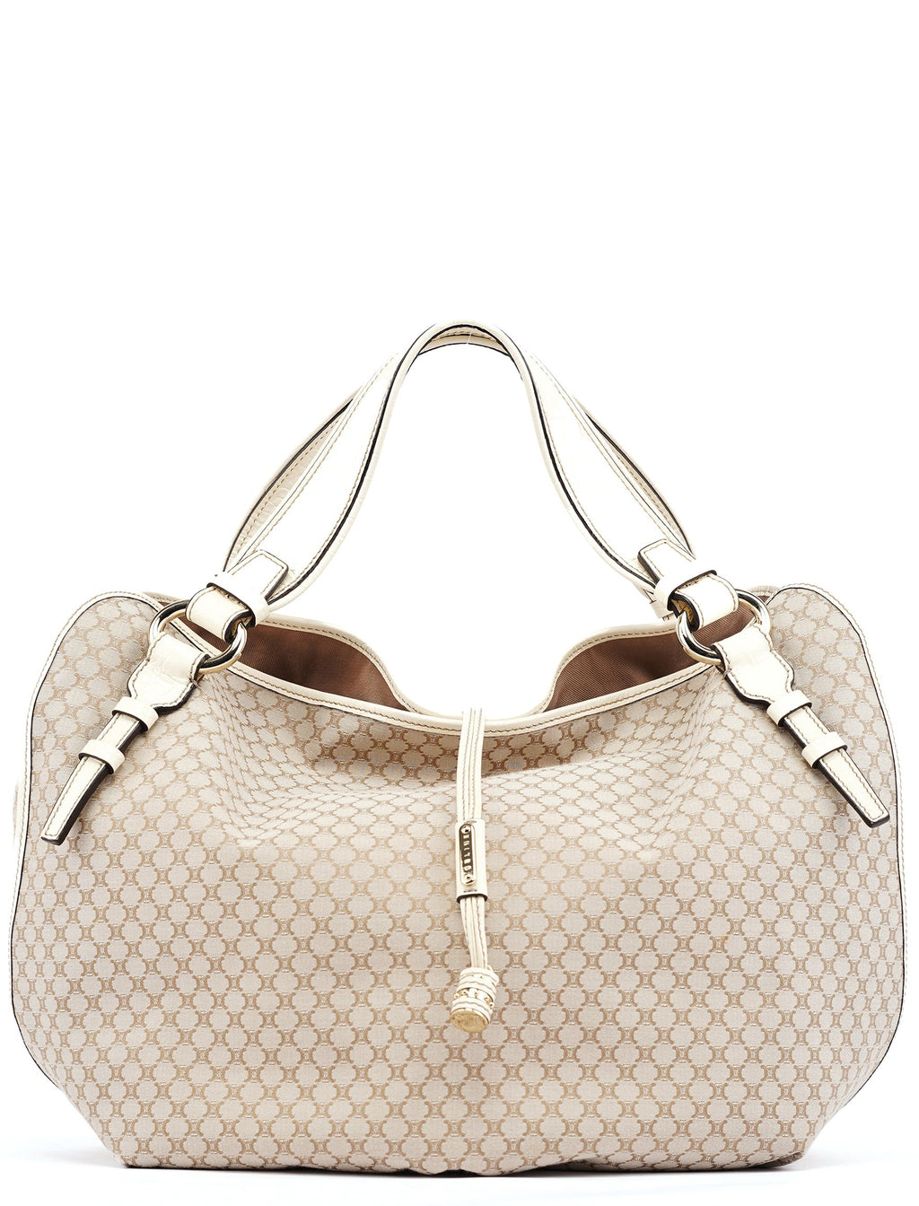 Beige Macadam Bittersweet Shoulder Bag