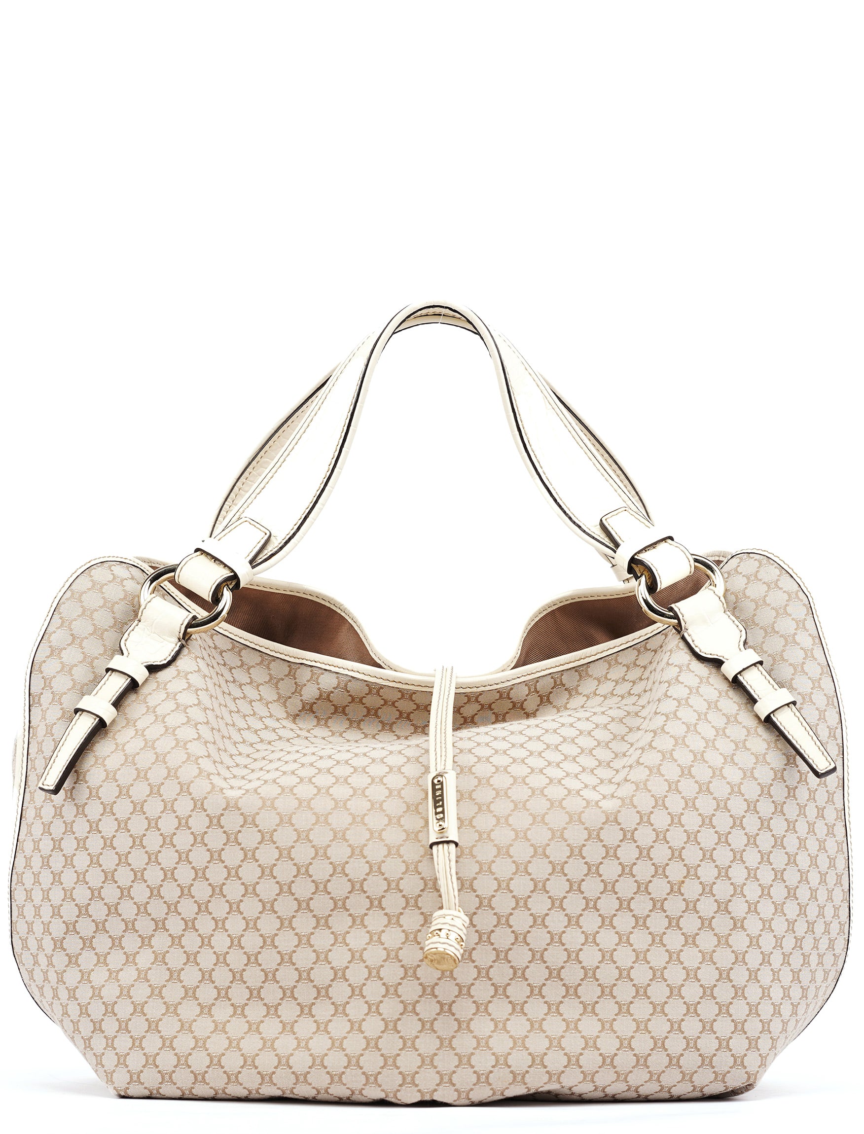 Beige Macadam Bittersweet Shoulder Bag