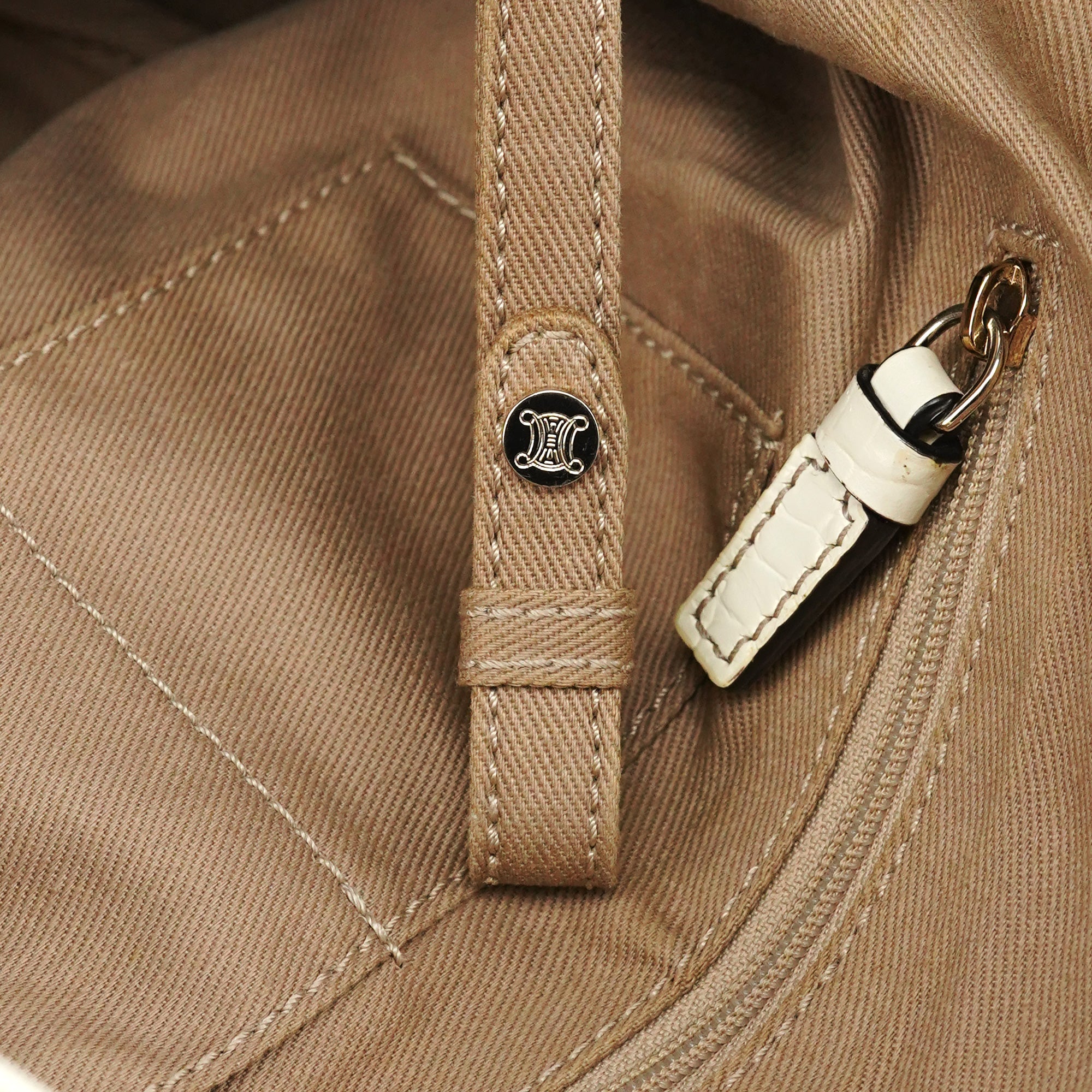 Beige Macadam Bittersweet Shoulder Bag