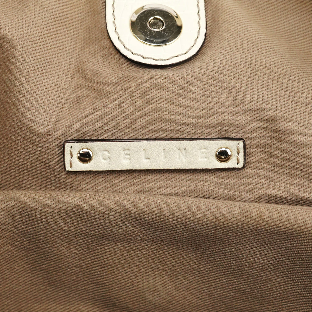 Beige Macadam Bittersweet Shoulder Bag