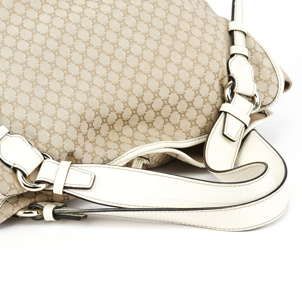 Beige Macadam Bittersweet Shoulder Bag