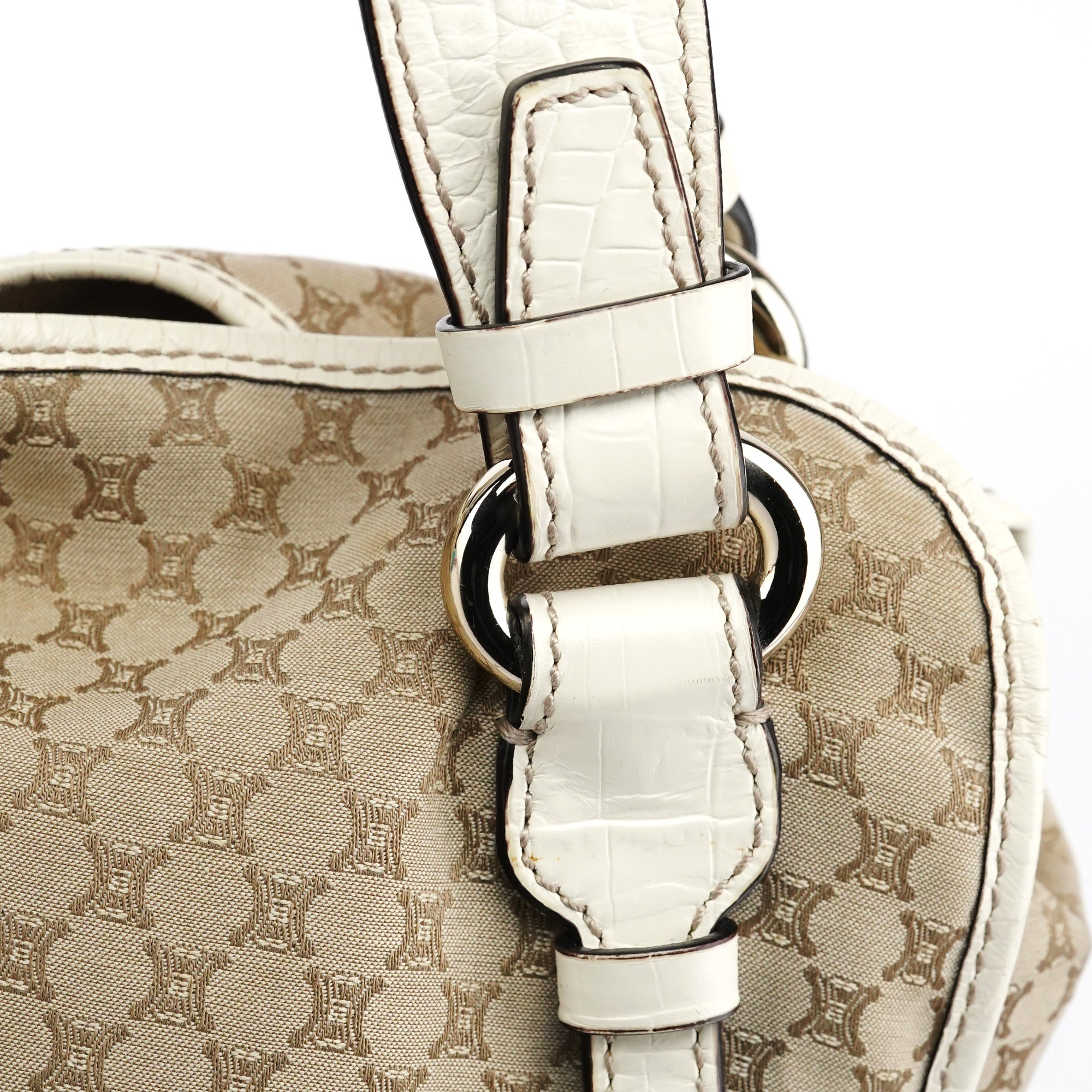 Beige Macadam Bittersweet Shoulder Bag