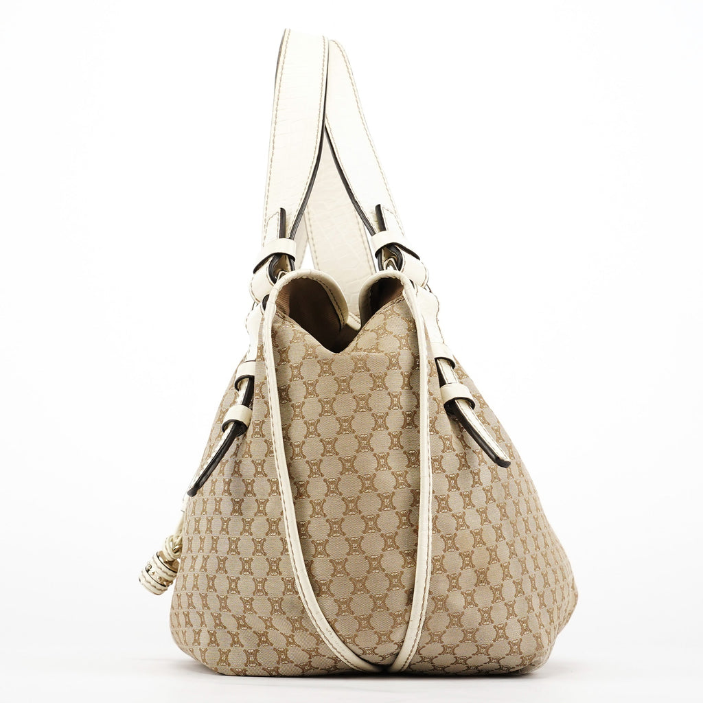 Beige Macadam Bittersweet Shoulder Bag
