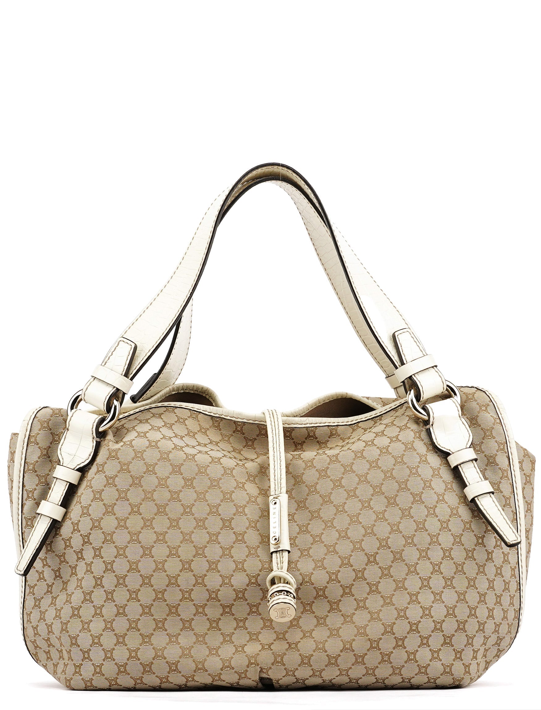 Beige Macadam Bittersweet Shoulder Bag