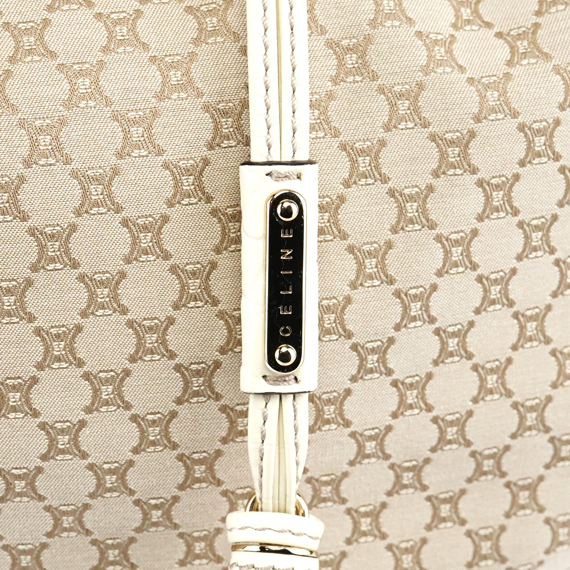 Beige Macadam Bittersweet Shoulder Bag
