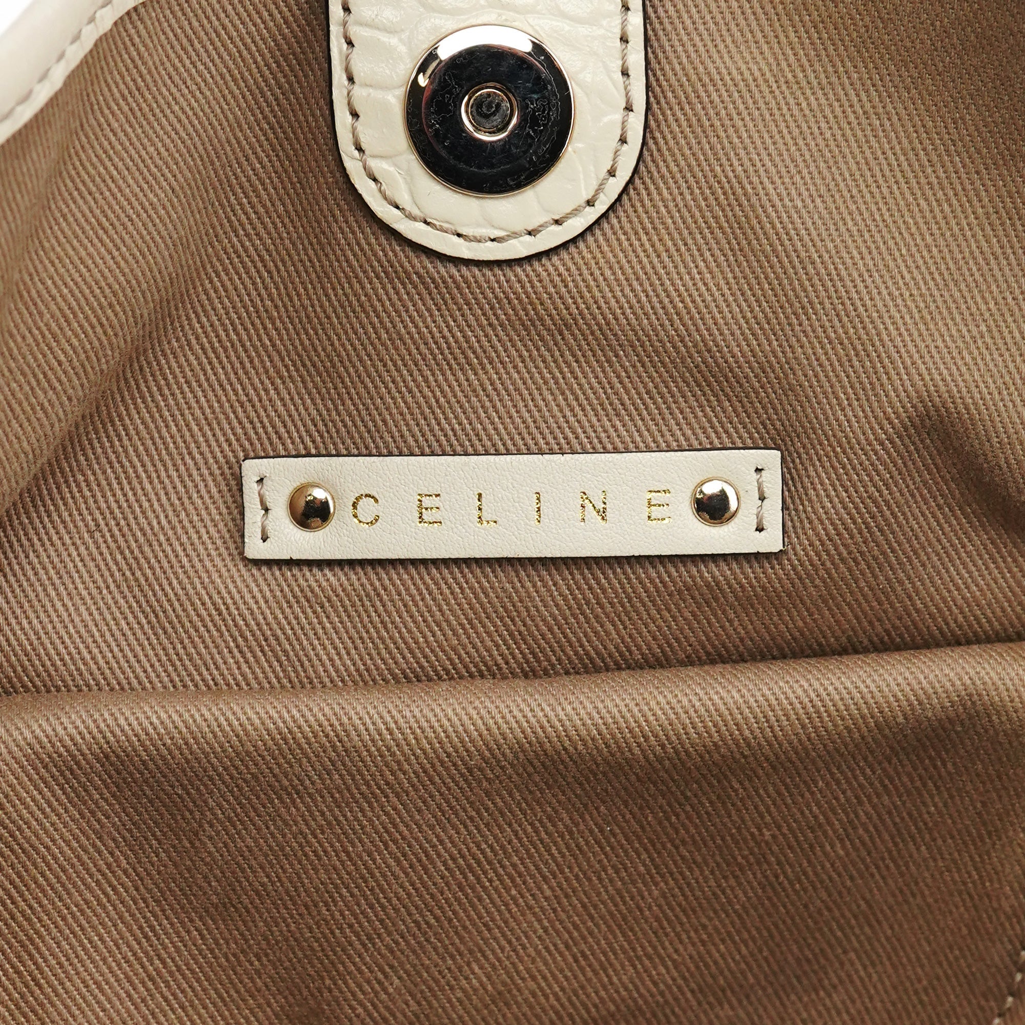 Beige Macadam Bittersweet Shoulder Bag