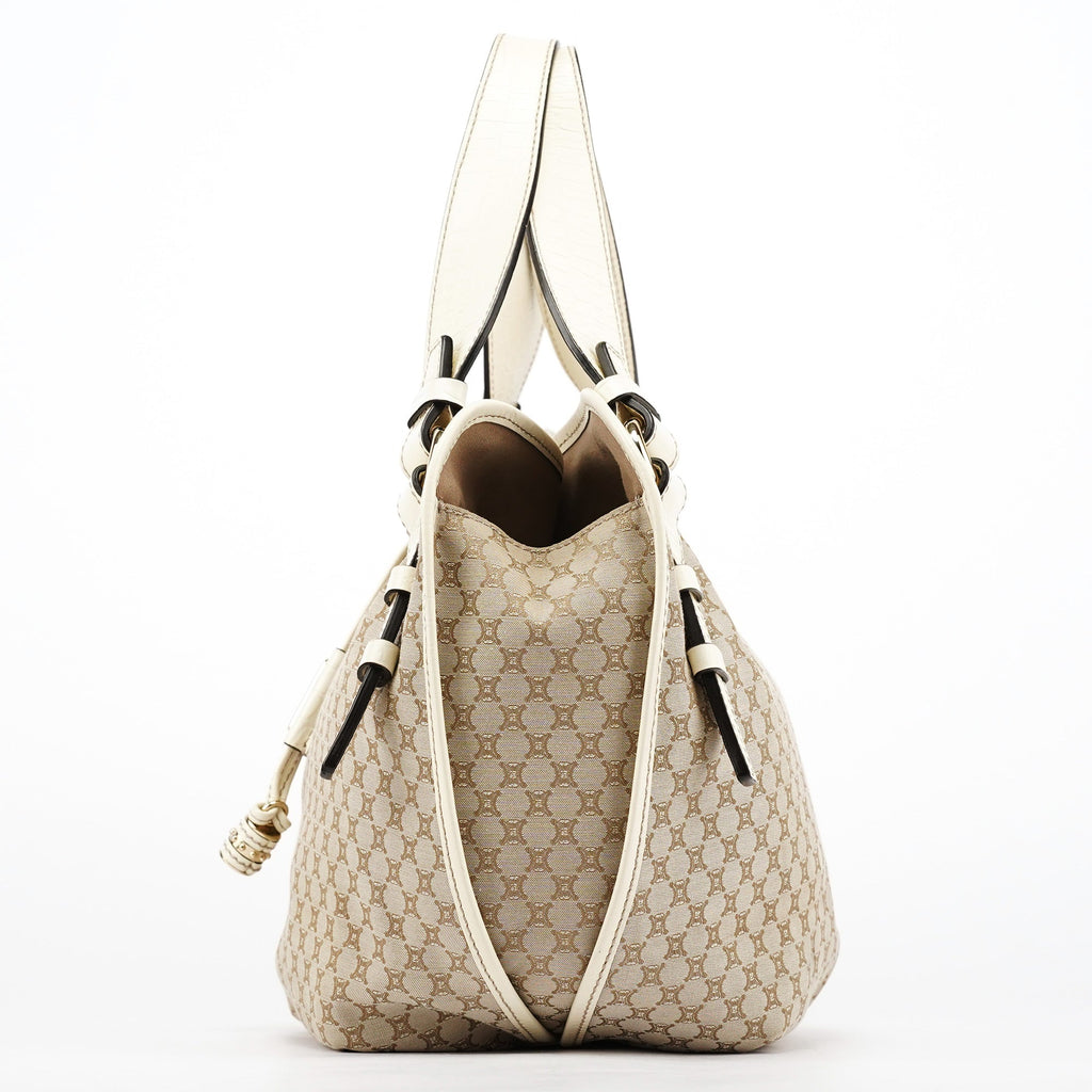 Beige Macadam Bittersweet Shoulder Bag