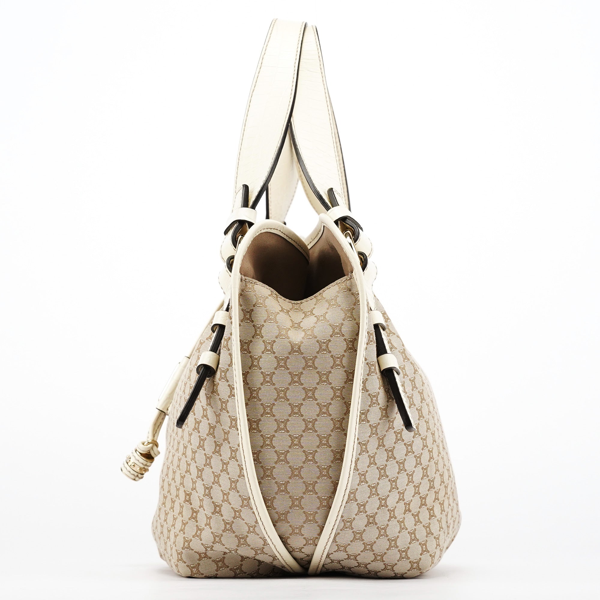 Beige Macadam Bittersweet Shoulder Bag