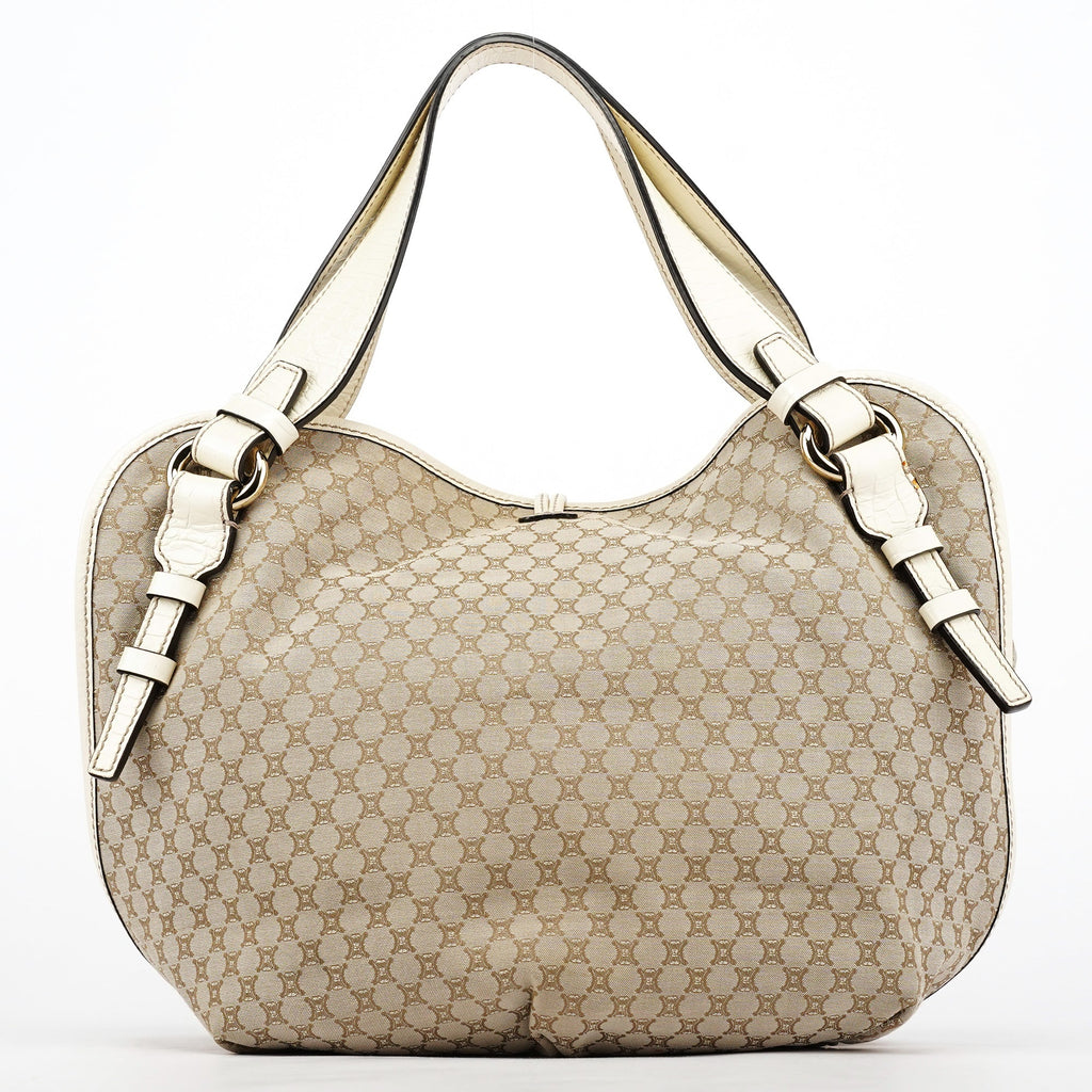 Beige Macadam Bittersweet Shoulder Bag