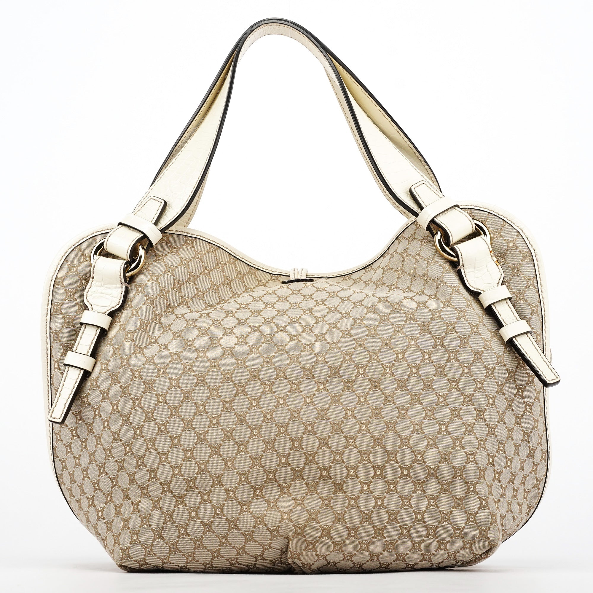 Beige Macadam Bittersweet Shoulder Bag