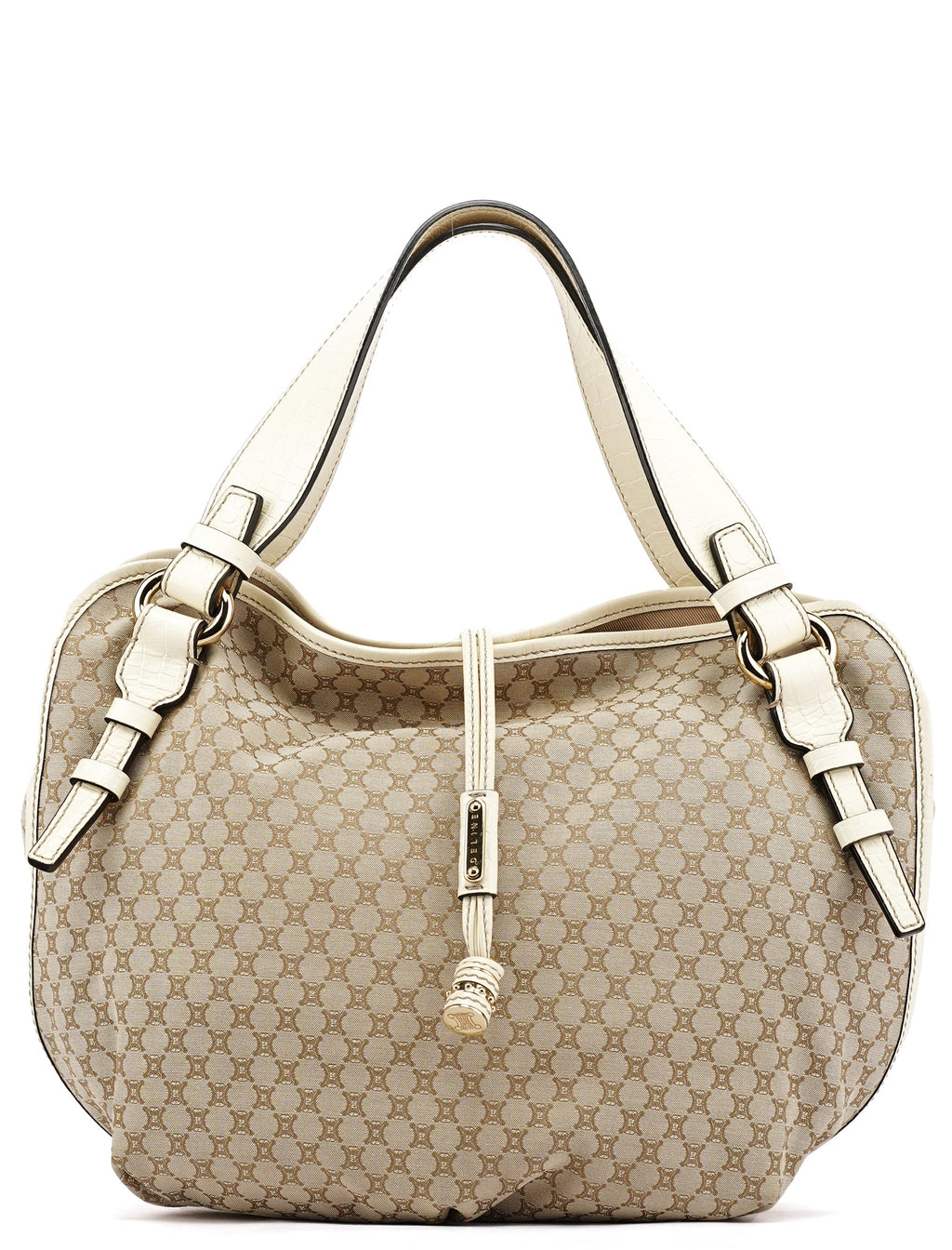 Beige Macadam Bittersweet Shoulder Bag