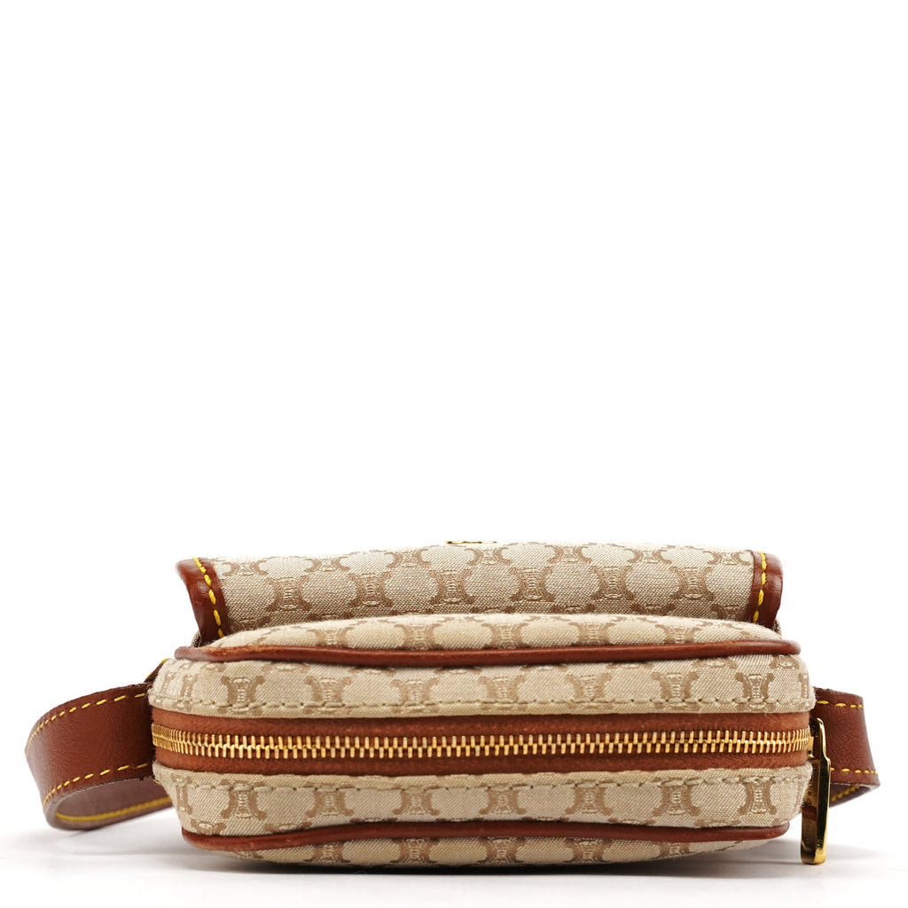Beige Macadam Crossbody Bag
