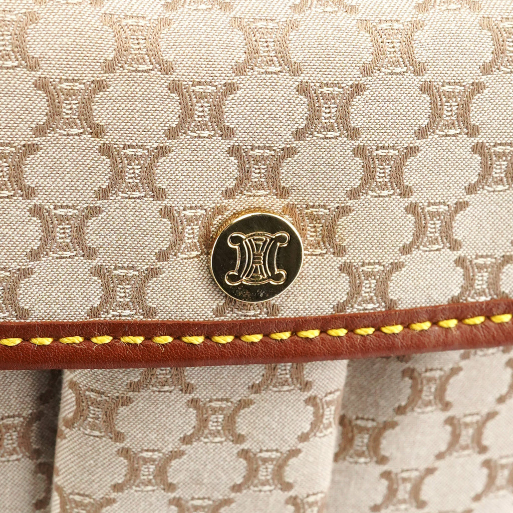 Beige Macadam Crossbody Bag