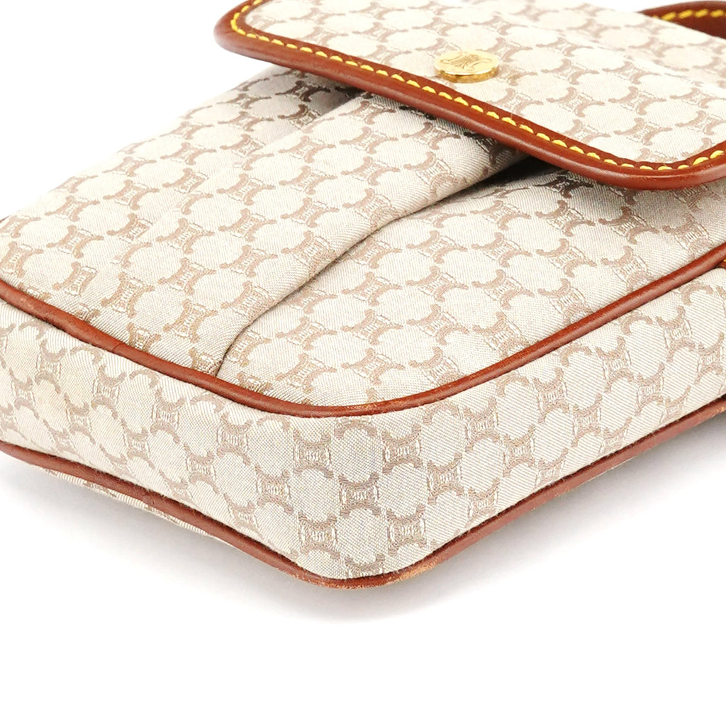Beige Macadam Crossbody Bag
